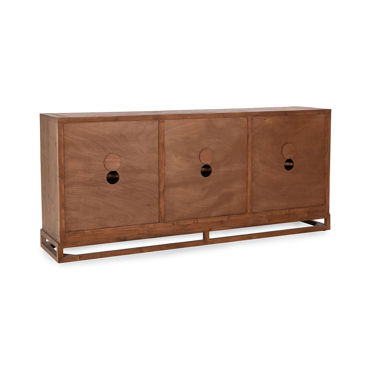 Jolen 6 Door Buffet - Distressed Brown