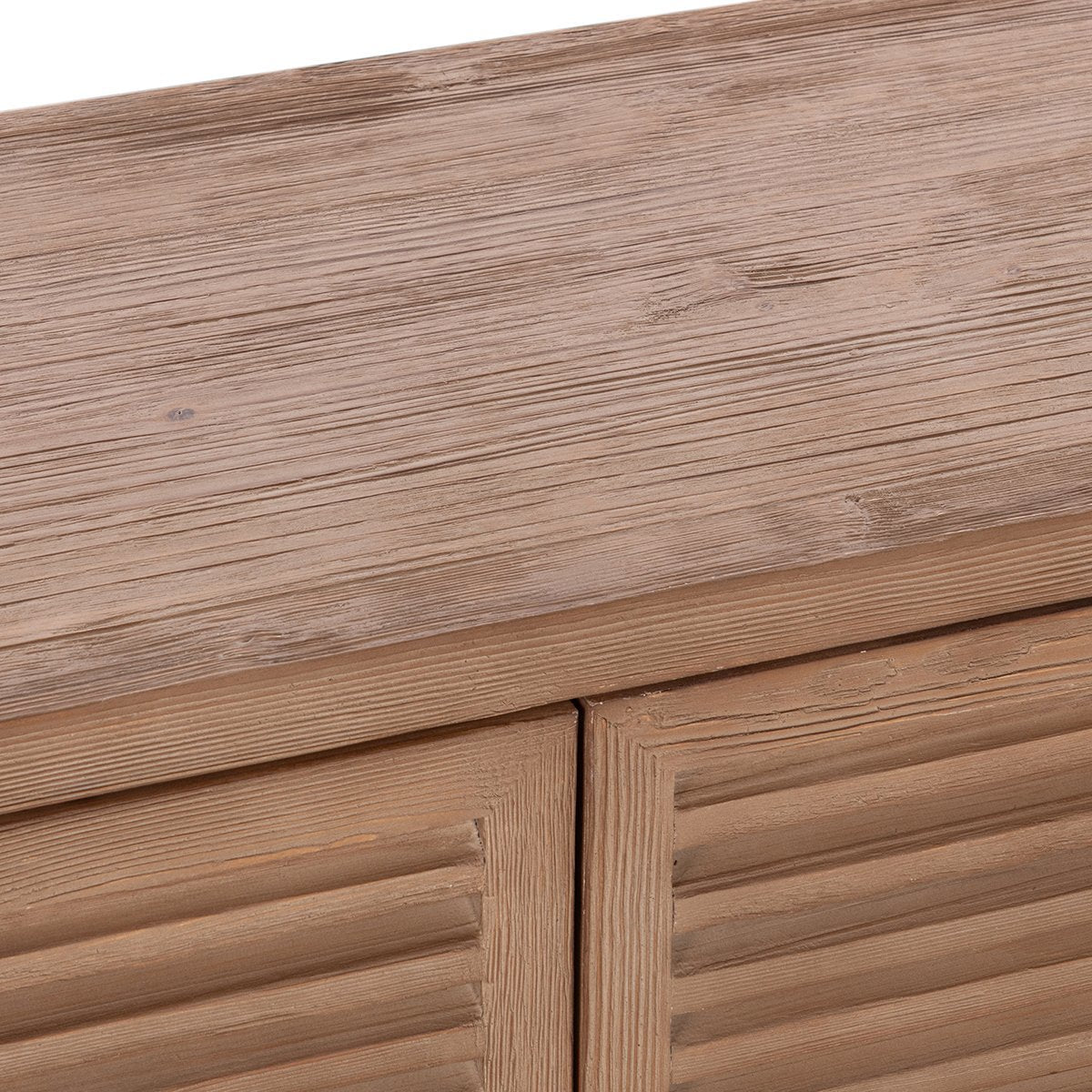 Jolen 6 Door Buffet - Distressed Brown