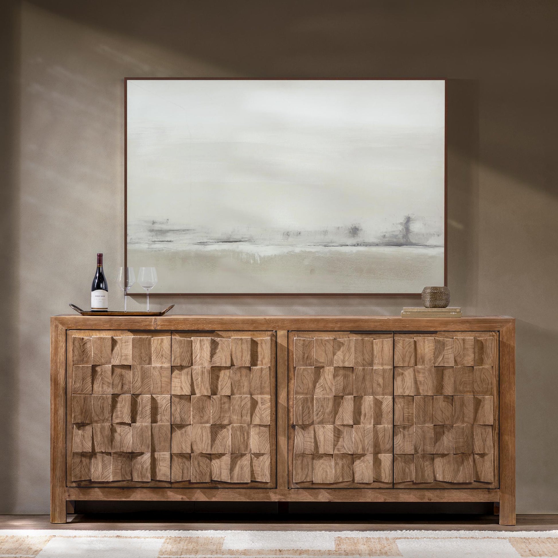 Gama 4 Door Cabinet - Sandy Cove