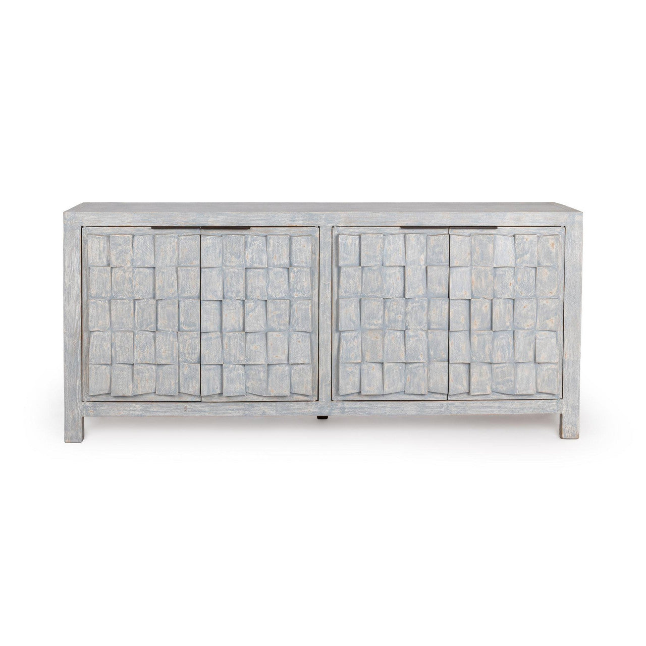 Gama 4 Door Cabinet - Blue Washed