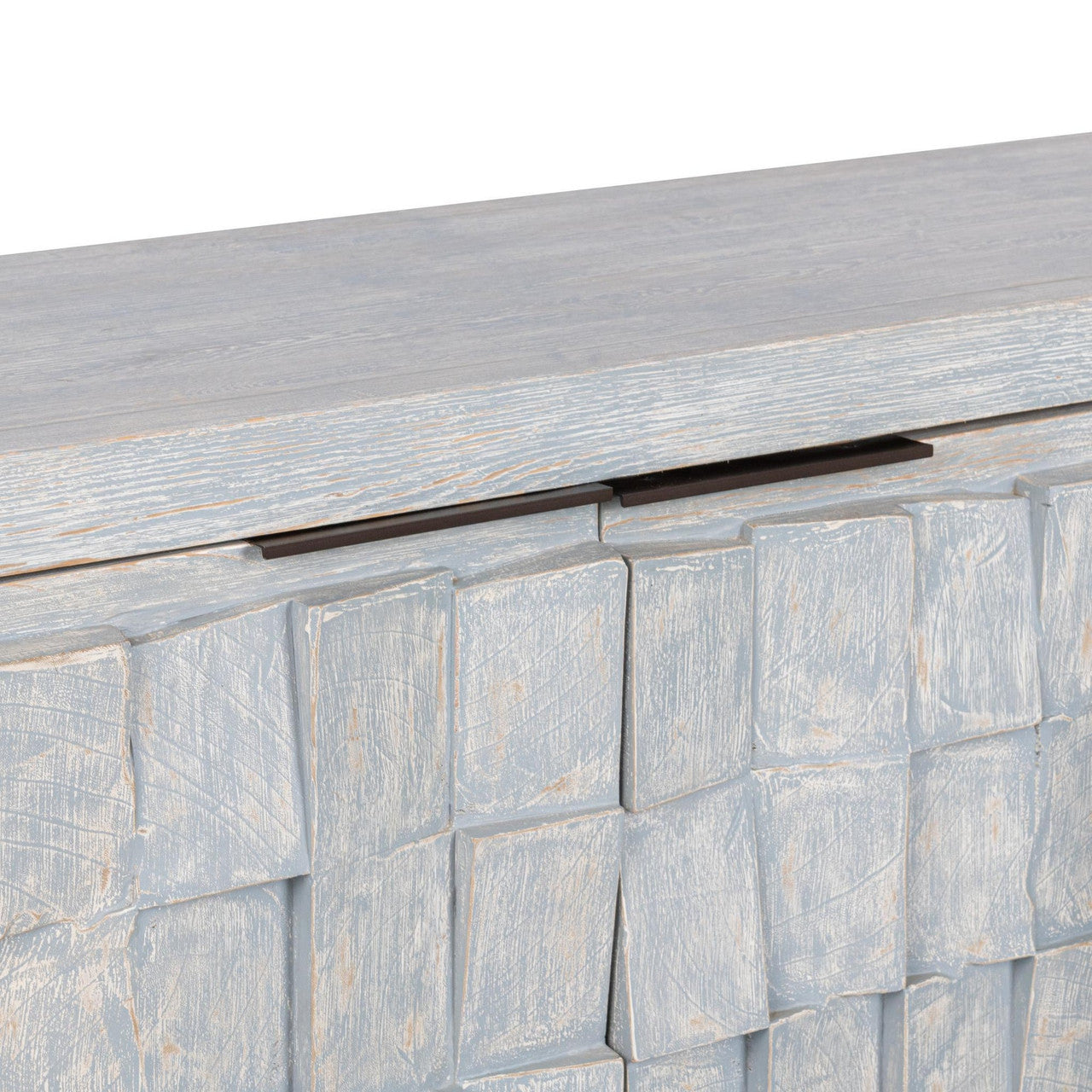 Gama 4 Door Cabinet - Blue Washed