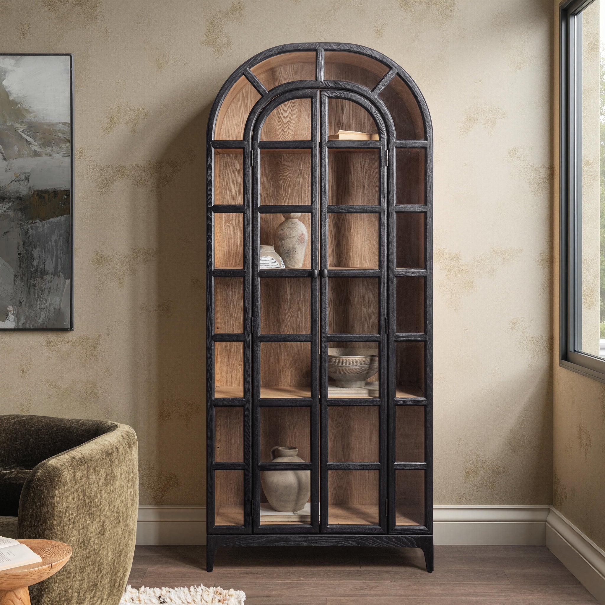 Maison Display Cabinet - Loft Black