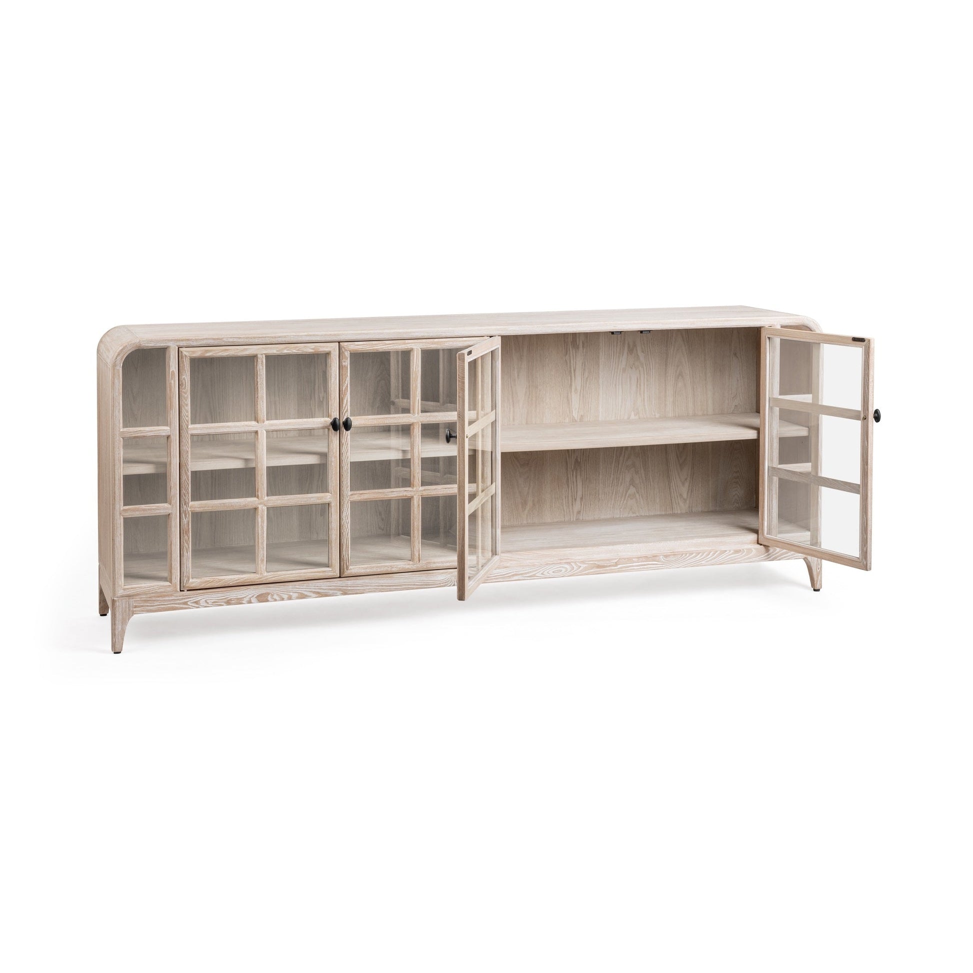 Maison 4 Door Cabinet - Coastal Drift