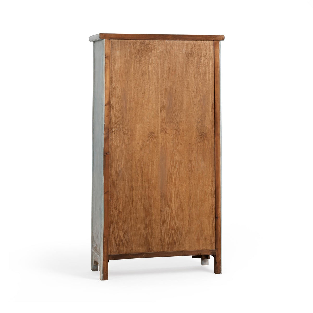 Marisol Tall Cabinet - Ocean Mist / 2 Drawer 2 Door by Classic Home - view 4