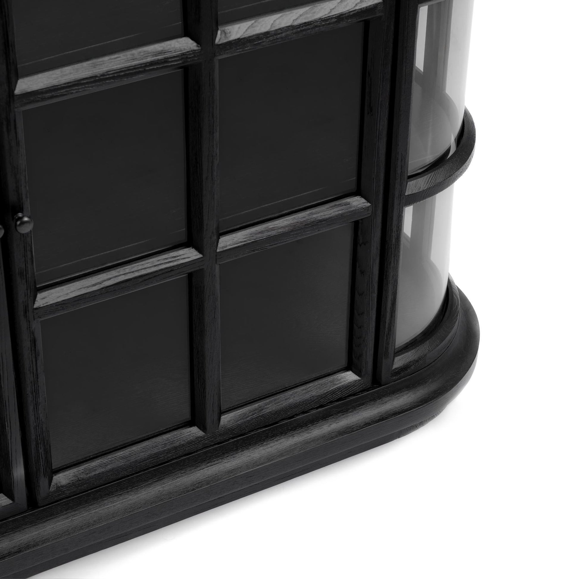 Carson 4 Door Cabinet - Loft Black