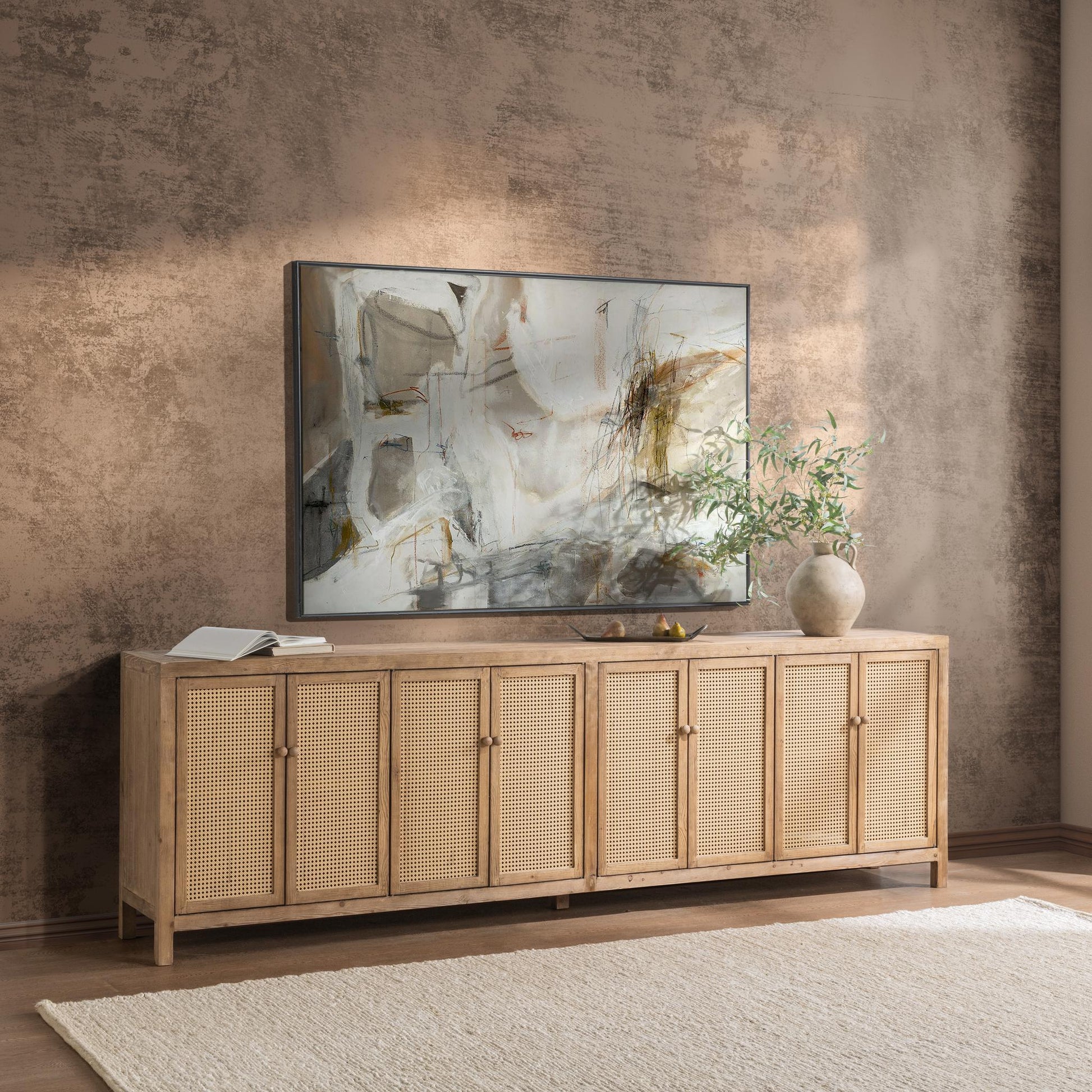 Alvin 8 Door Cabinet - Sandy Cove