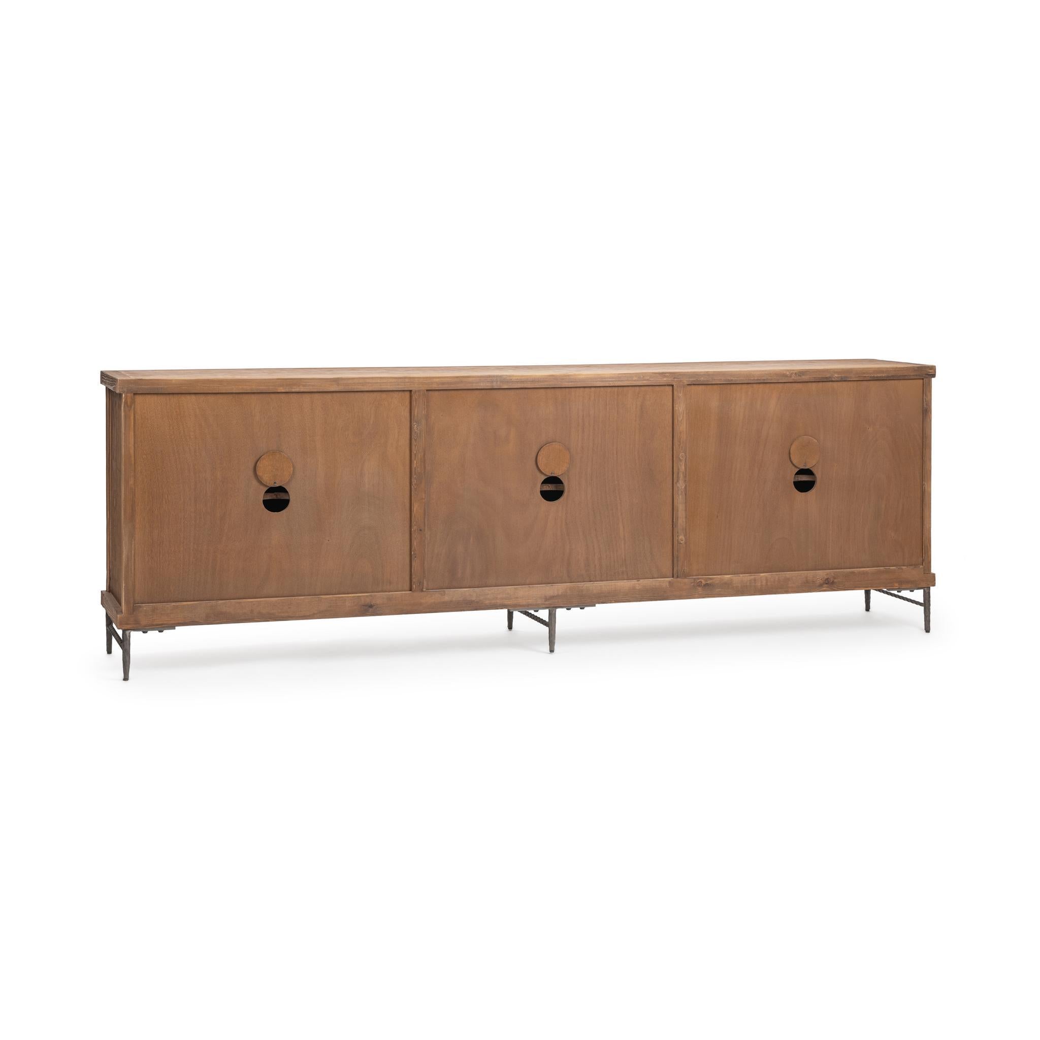 Edison 6 Door Cabinet - Sandy Cove
