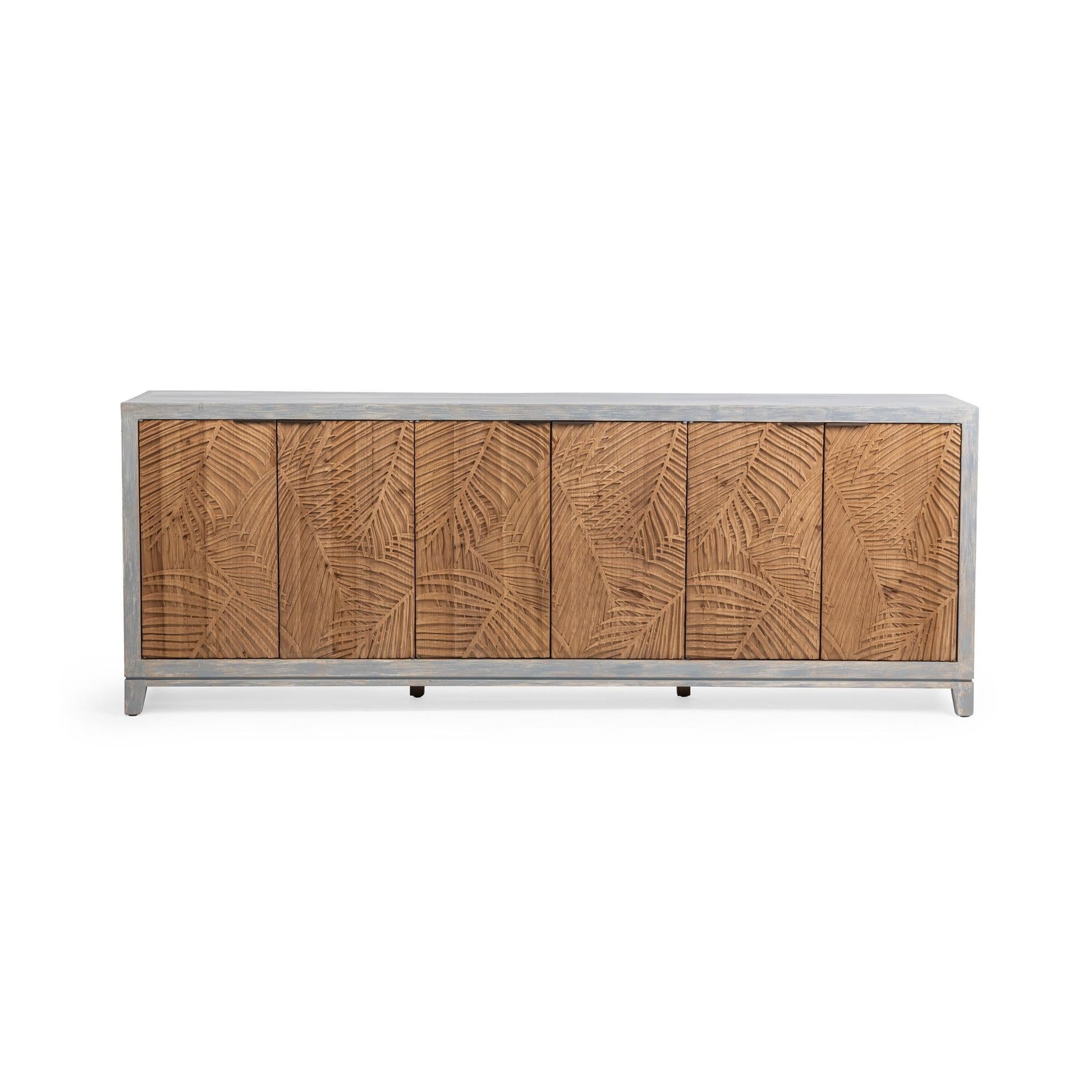 Ambrose 6 Door Cabinet - Soft Coastal