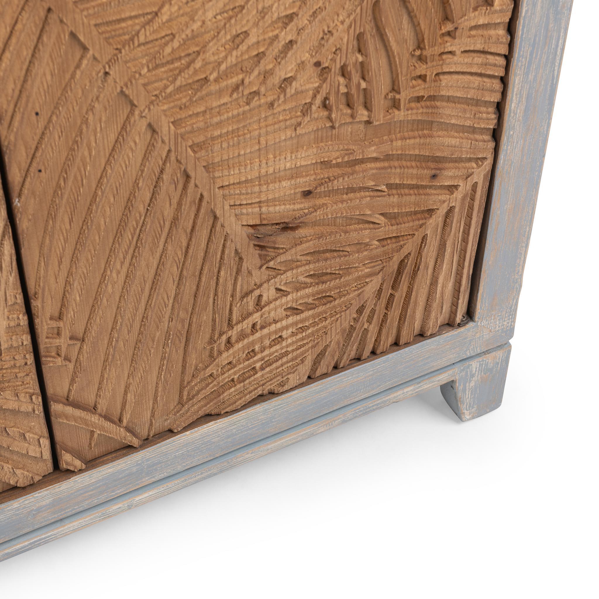 Ambrose 6 Door Cabinet - Soft Coastal