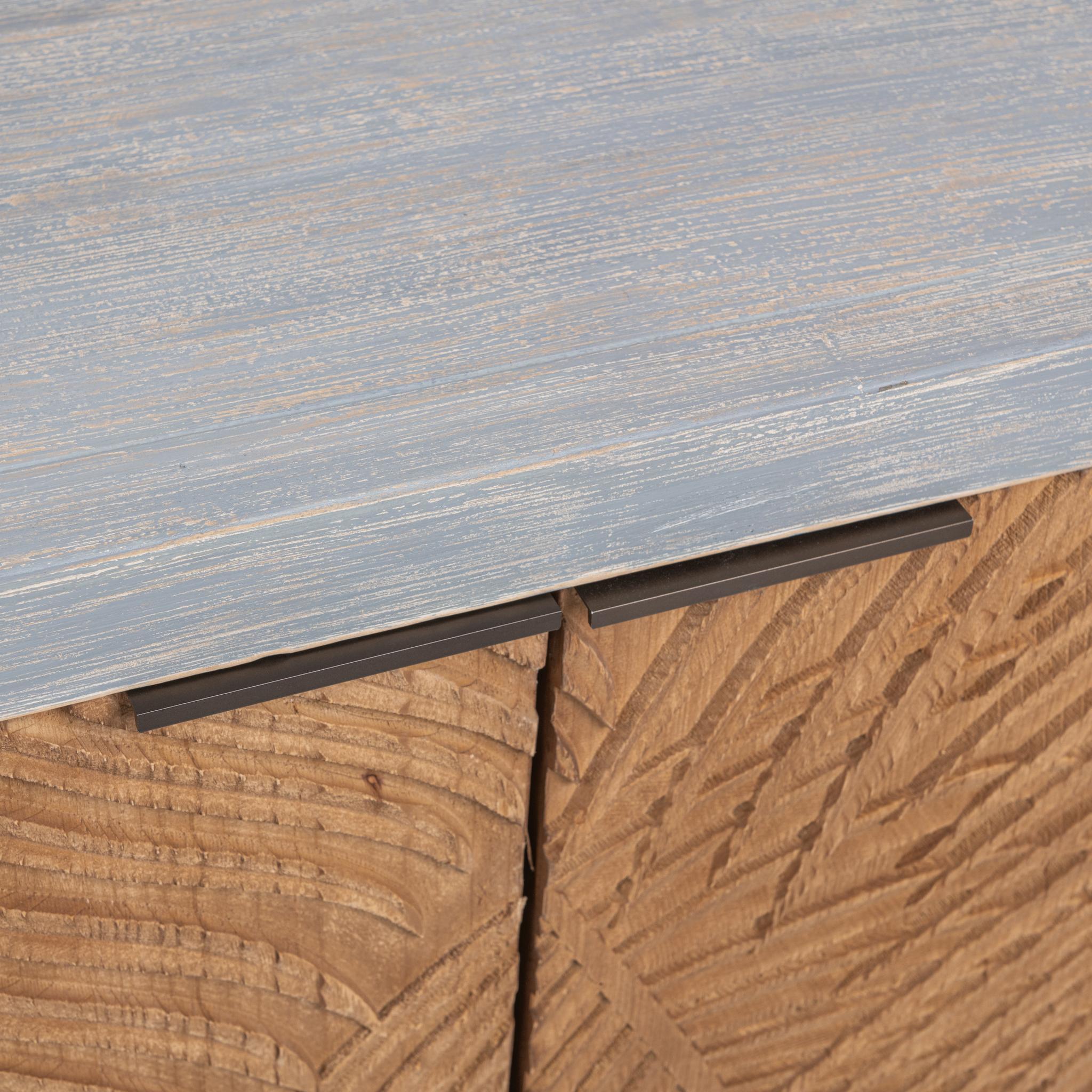 Ambrose 6 Door Cabinet - Soft Coastal