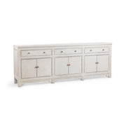 Winford 3 Drawer 6 Door Cabinet - Coastal Cream