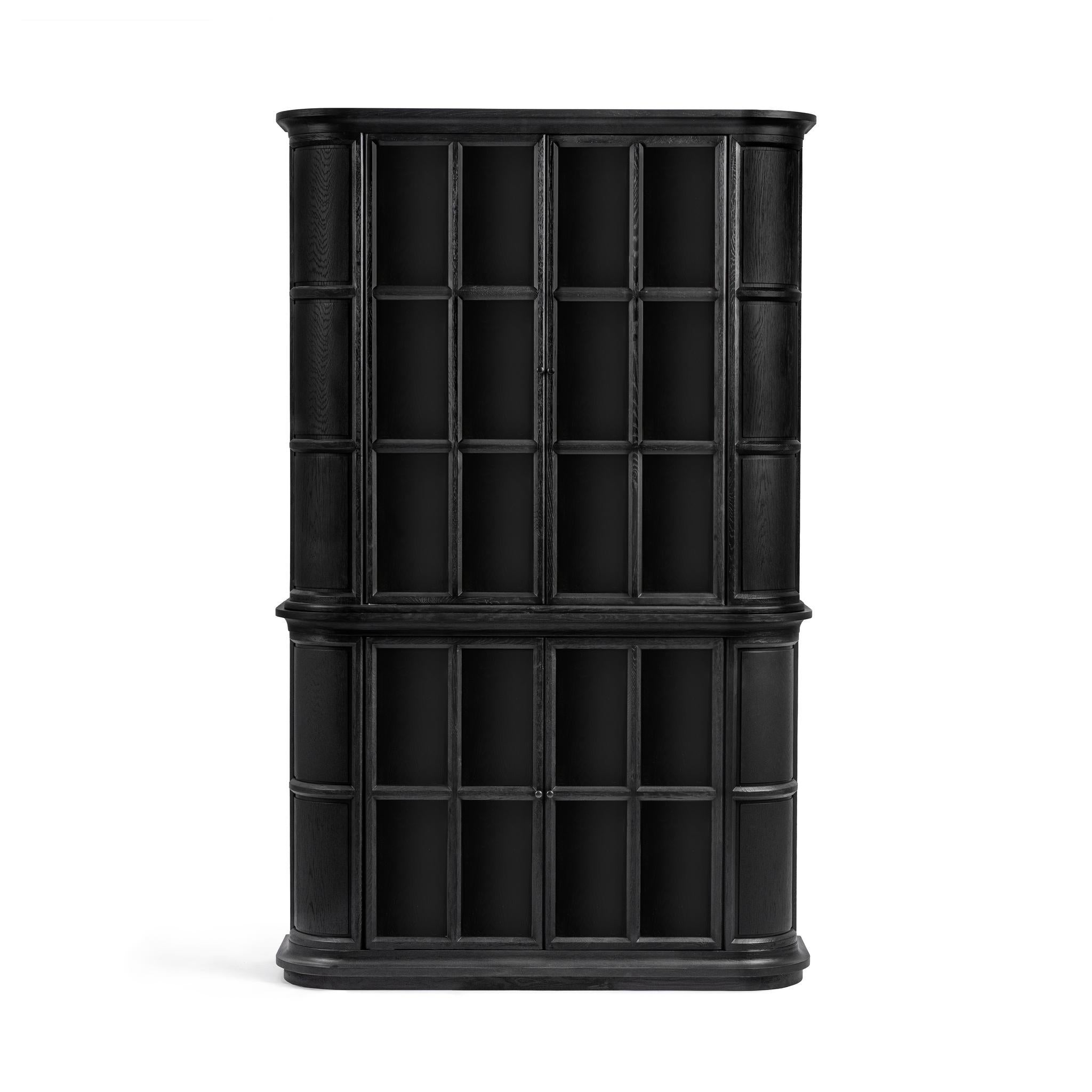 Carson Display Cabinet - Loft Black