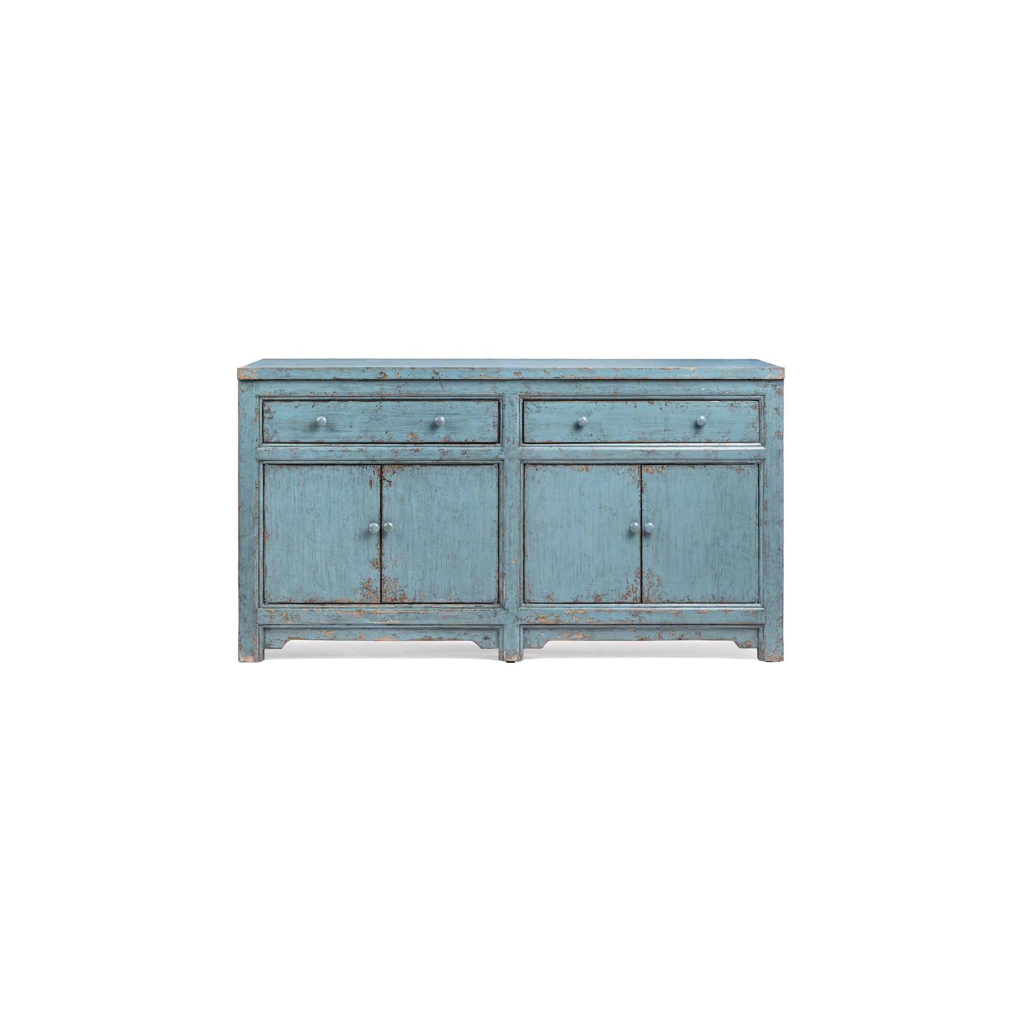 Winford 2 Drawer 4 Door Cabinet - Harbor Blue