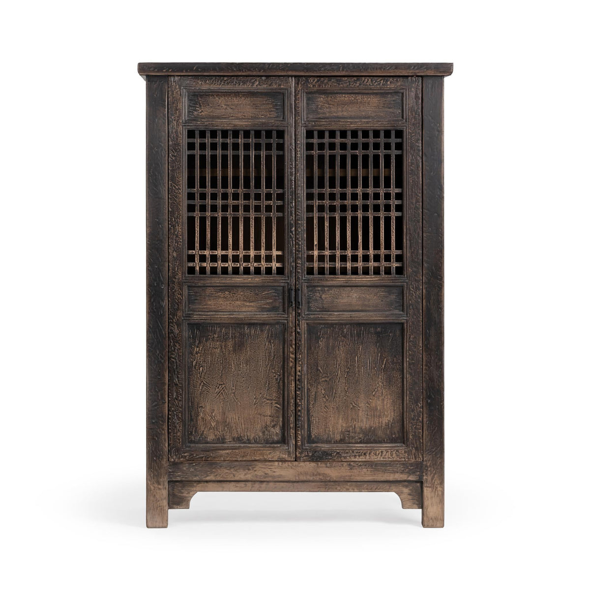 Suri Tall Cabinet - Weathered Black / 2 Door by Classic Home - view 2