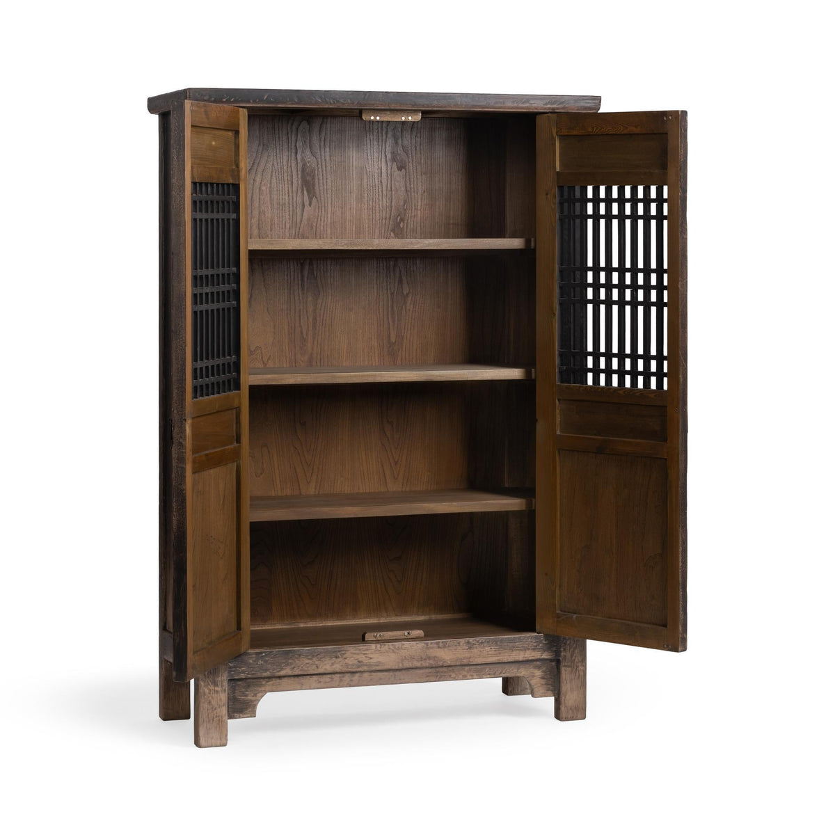 Suri Tall Cabinet - Weathered Black / 2 Door by Classic Home - view 3