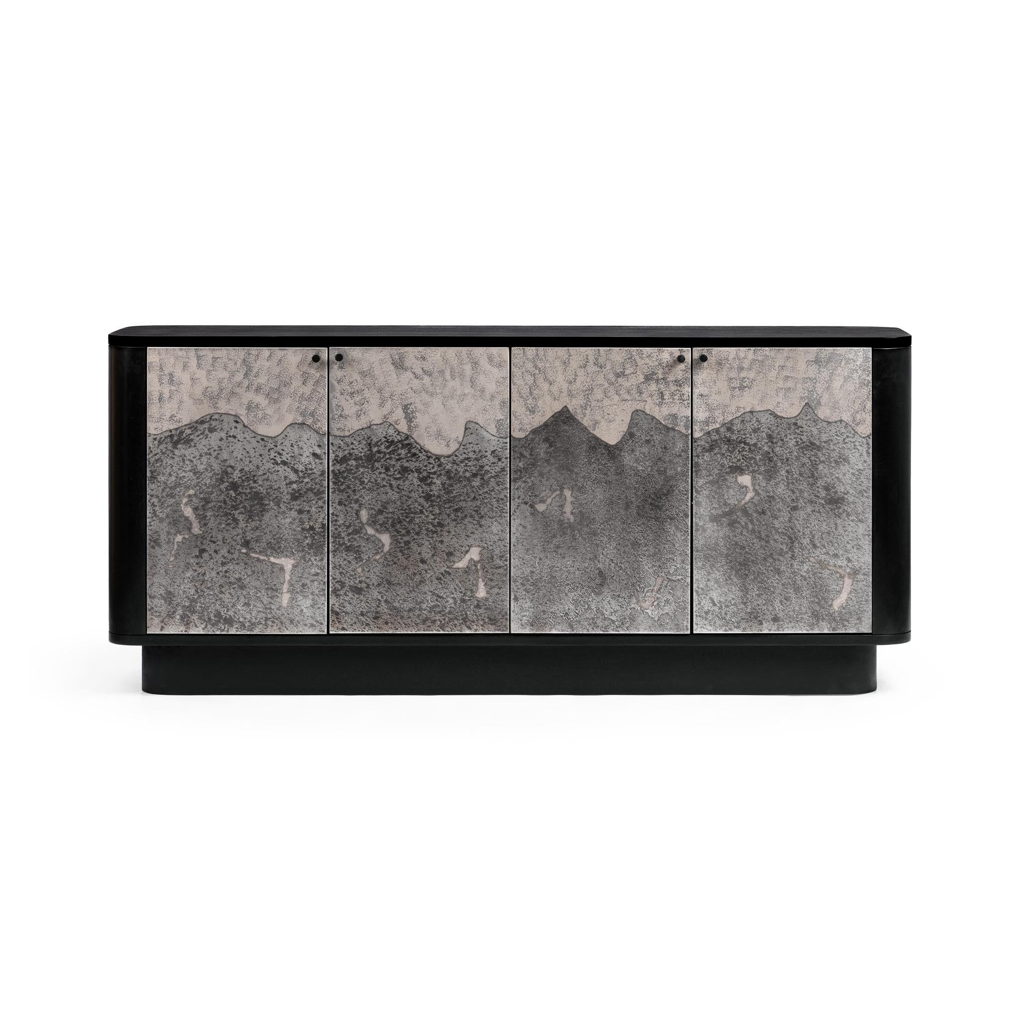 Sequoia 4 Door Cabinet - Oxide Smoke