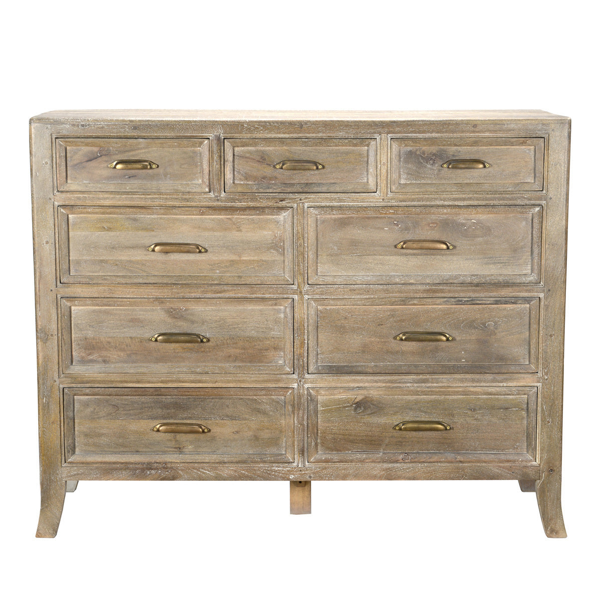 Francesca 9 Drawer Dresser - Vintage Taupe