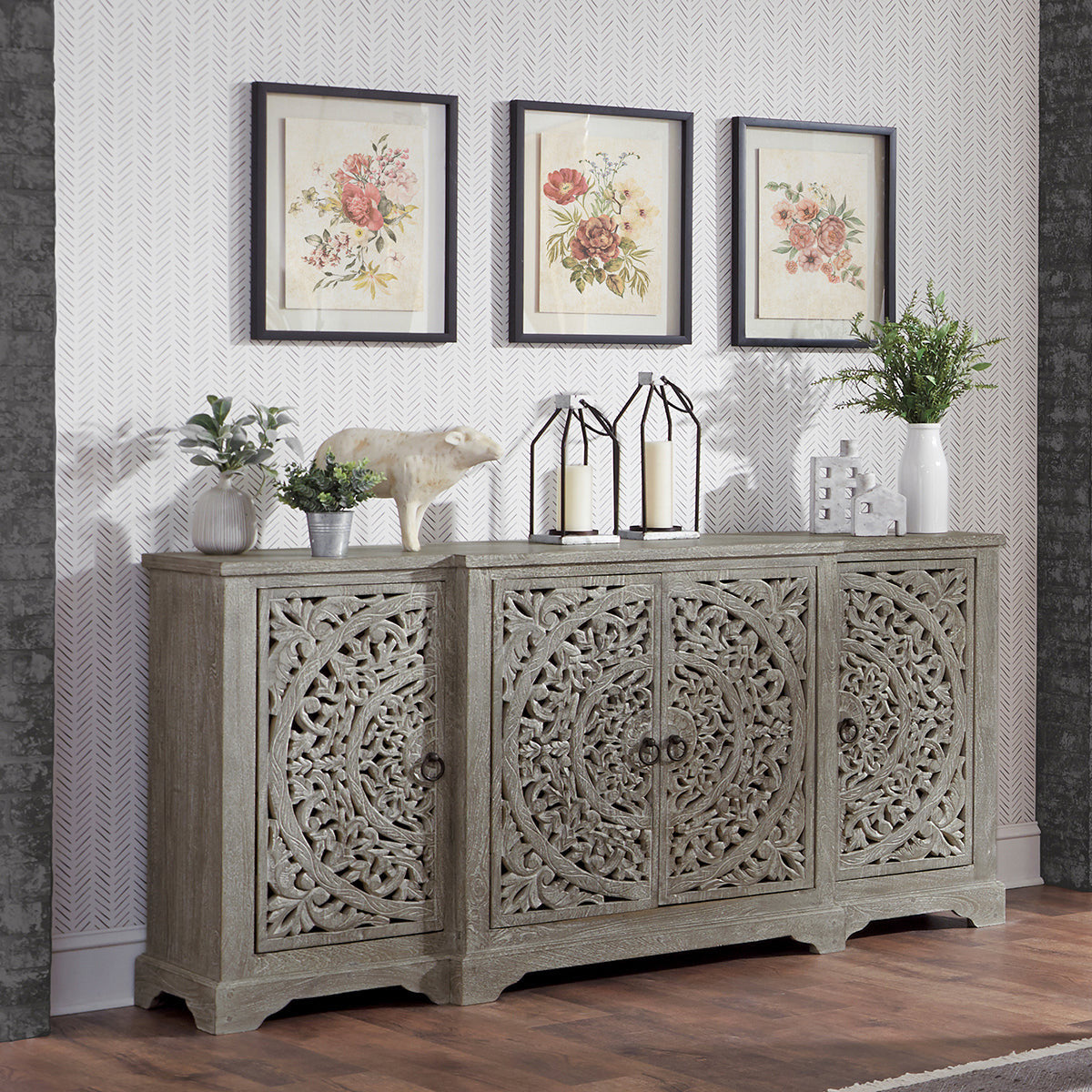 Harmony Breakfront Sideboard