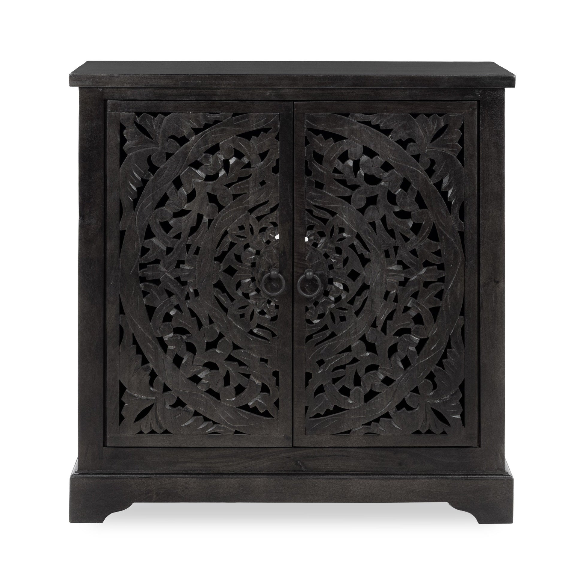 Harmony 2 Door Cabinet - Harvest Walnut