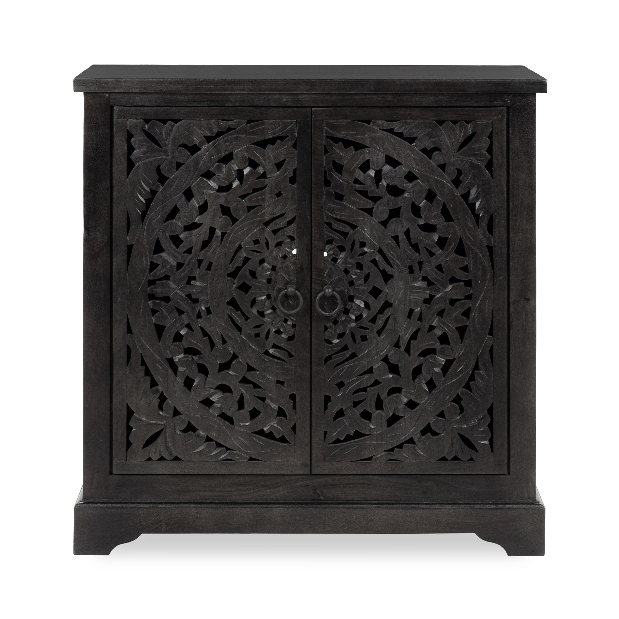Harmony 2 Door Cabinet - Harvest Walnut