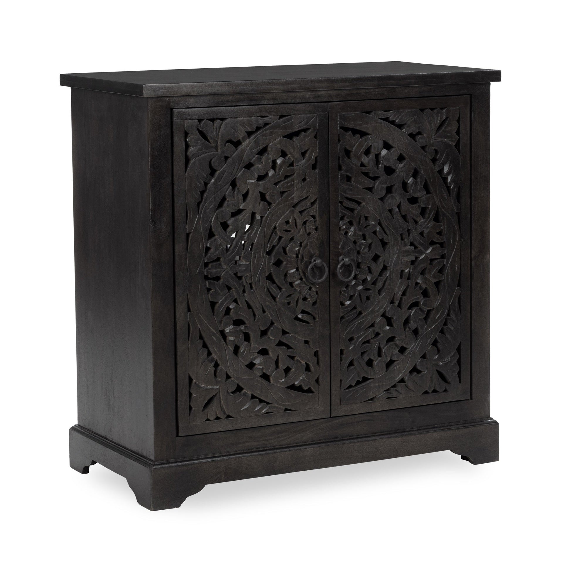 Harmony 2 Door Cabinet - Harvest Walnut