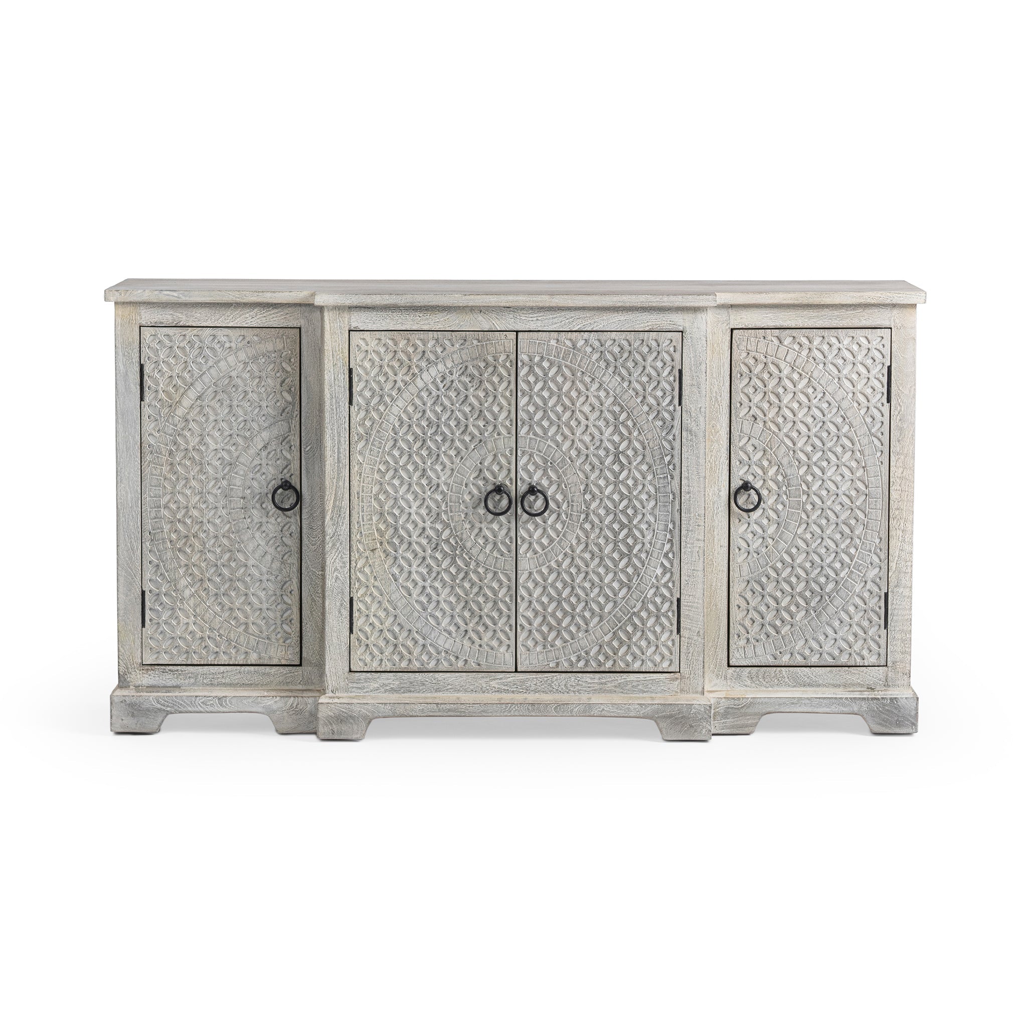 4 Door Buffet Parlor - Gray