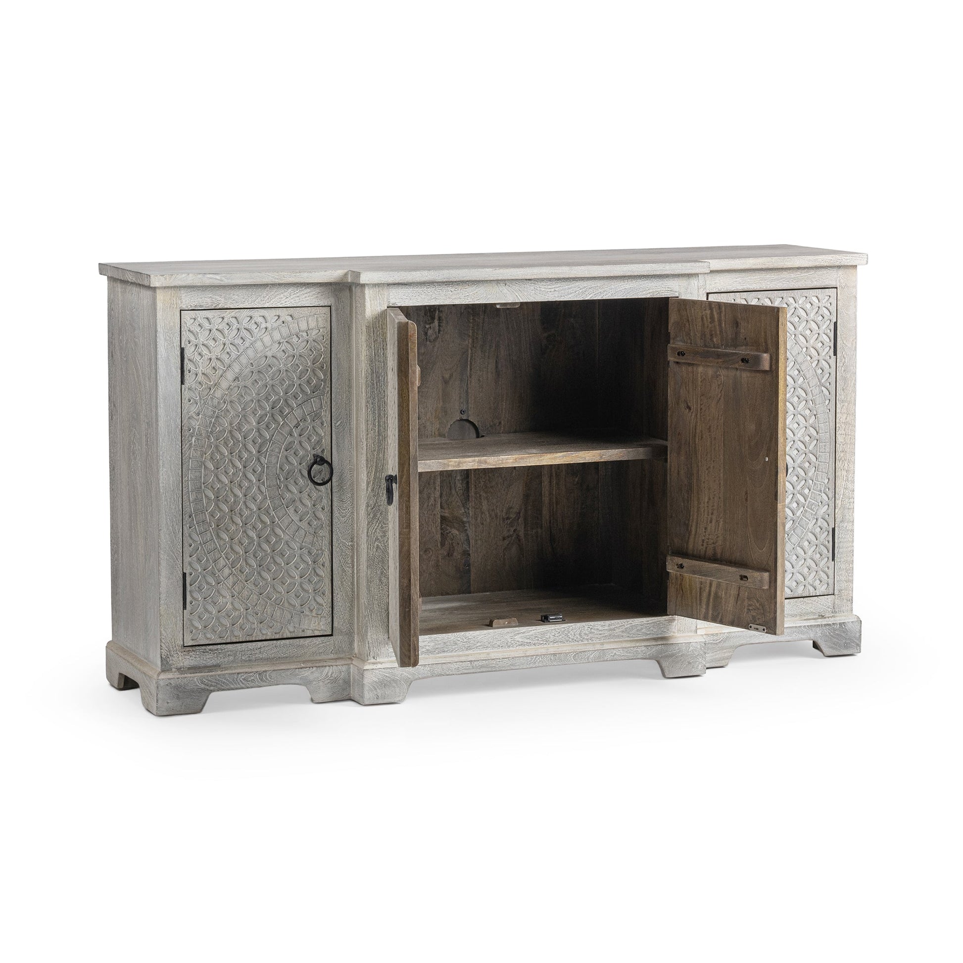 4 Door Buffet Parlor - Gray