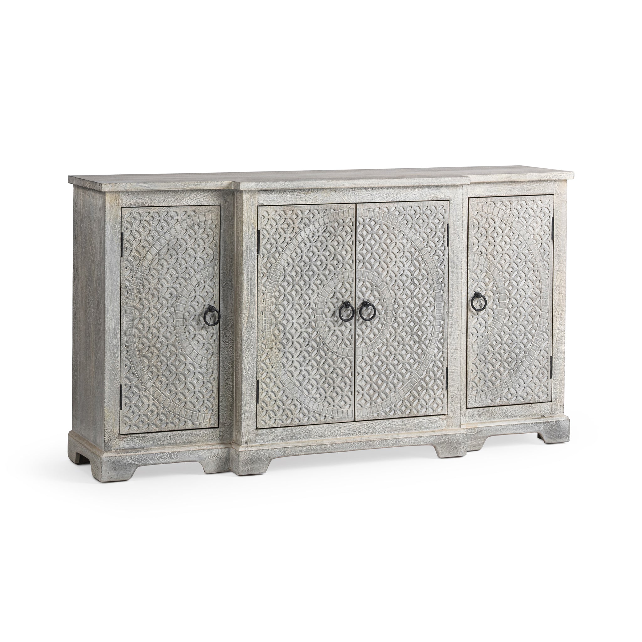 4 Door Buffet Parlor - Gray