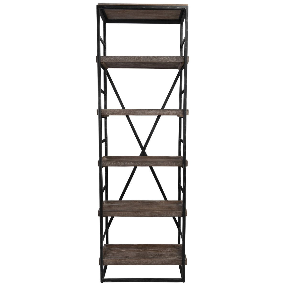 Evan Bookshelf - Olive Brown