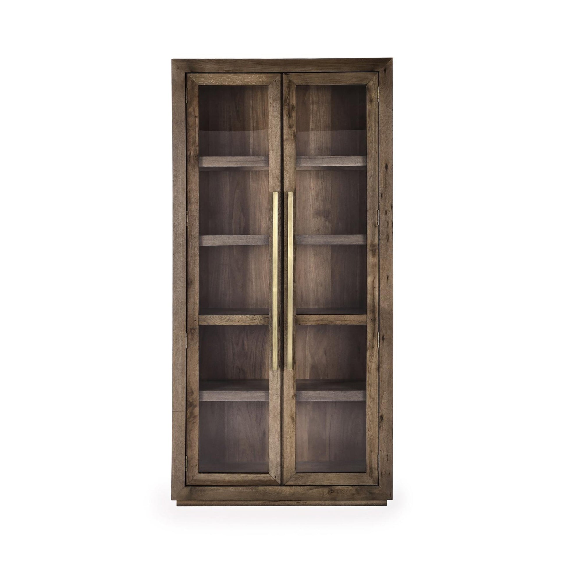 Bradley Display Cabinet - Landmark Brown
