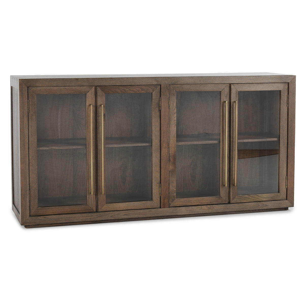 Bradley 4 Door Cabinet - Landmark Brown