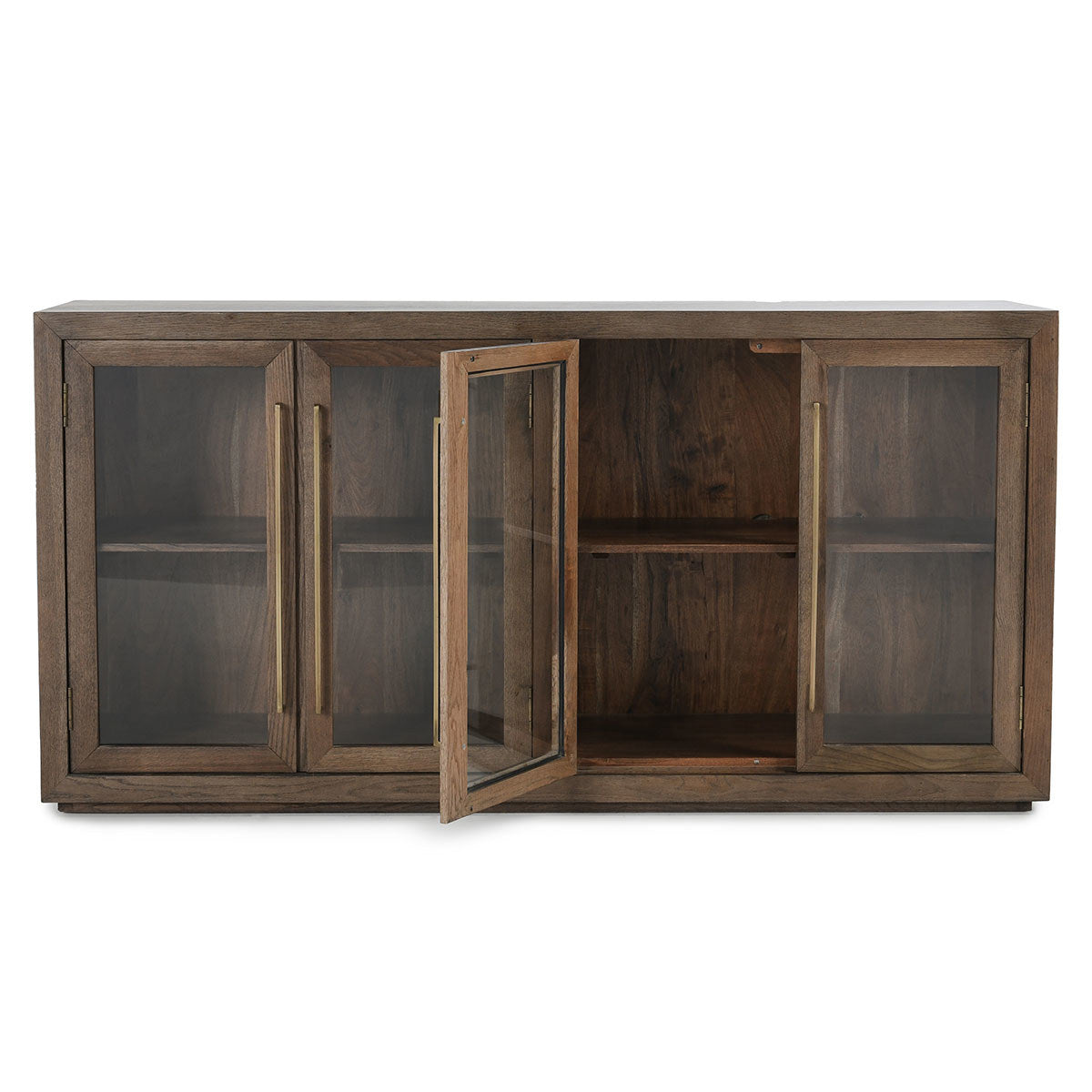 Bradley 4 Door Cabinet - Landmark Brown