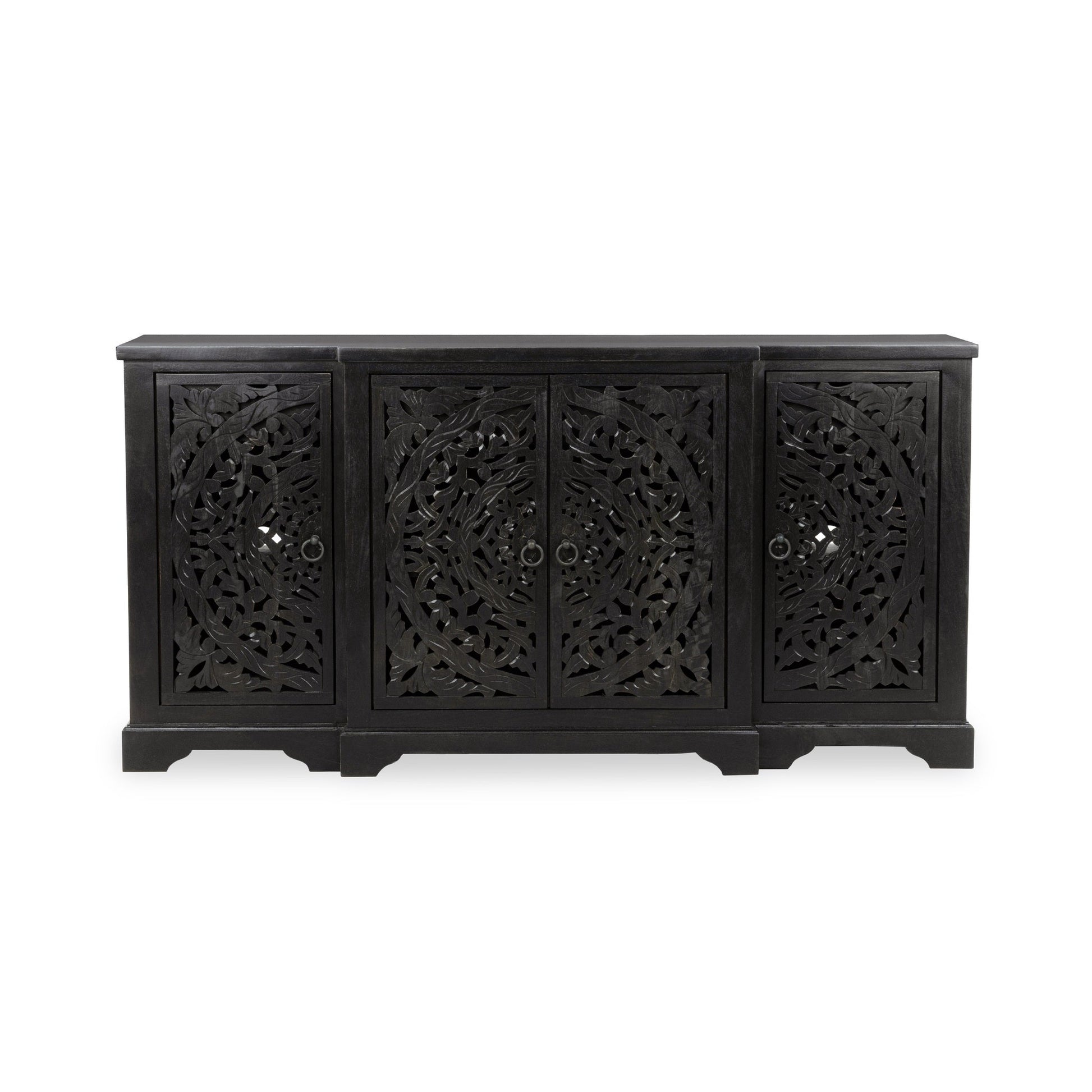 Harmony 4 Door Cabinet - Harvest Walnut