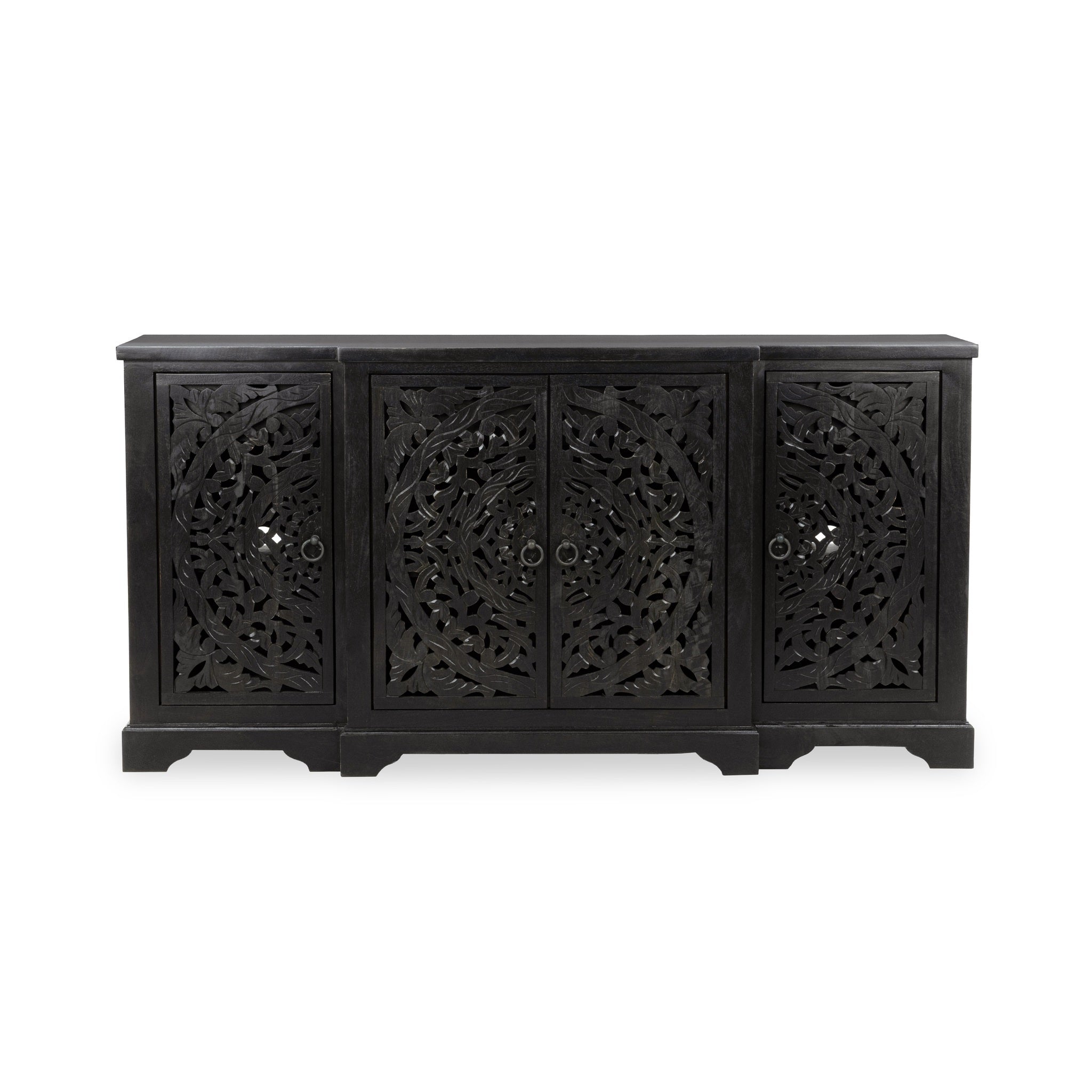 Harmony 4 Door Cabinet - Harvest Walnut