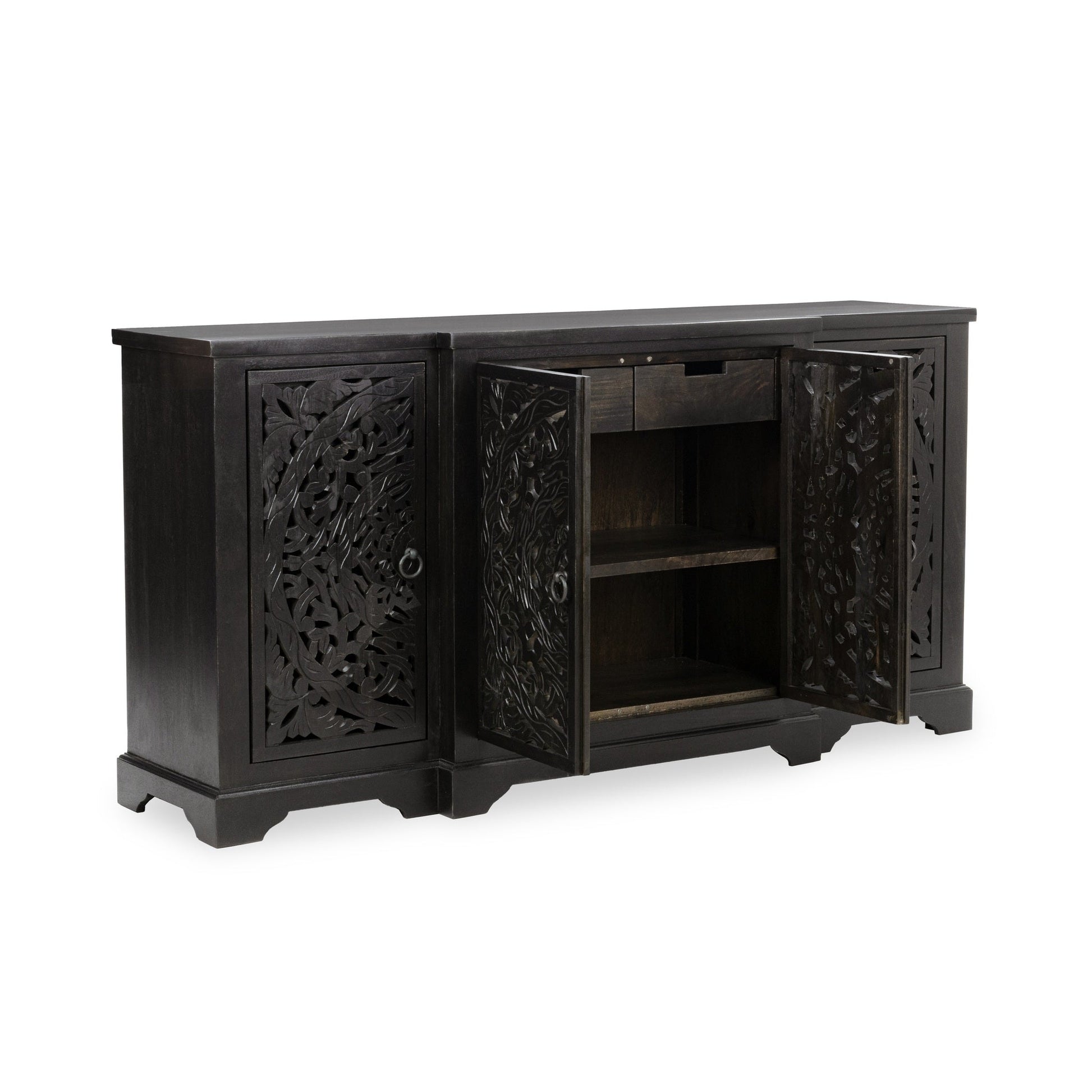 Harmony 4 Door Cabinet - Harvest Walnut
