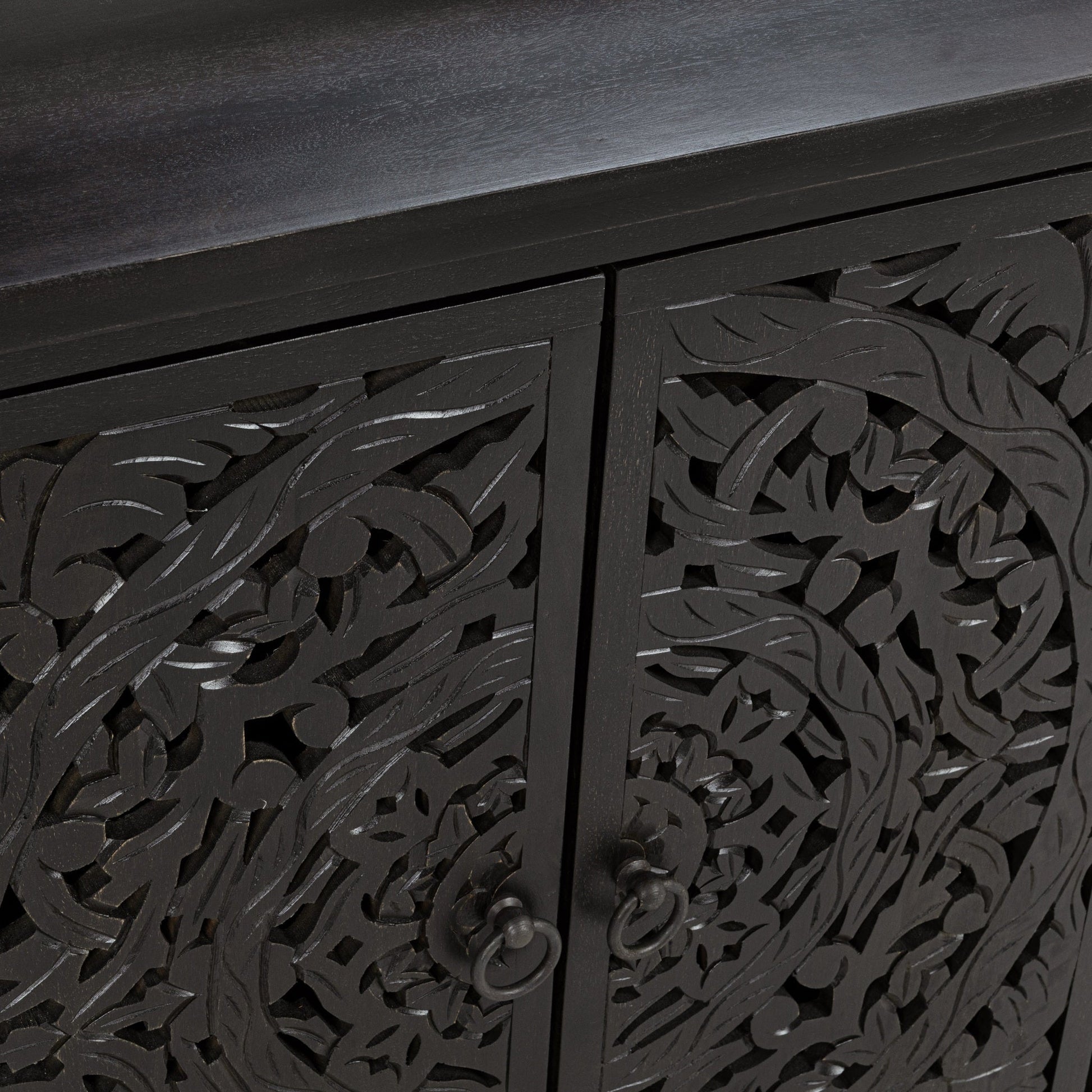 Harmony 4 Door Cabinet - Harvest Walnut