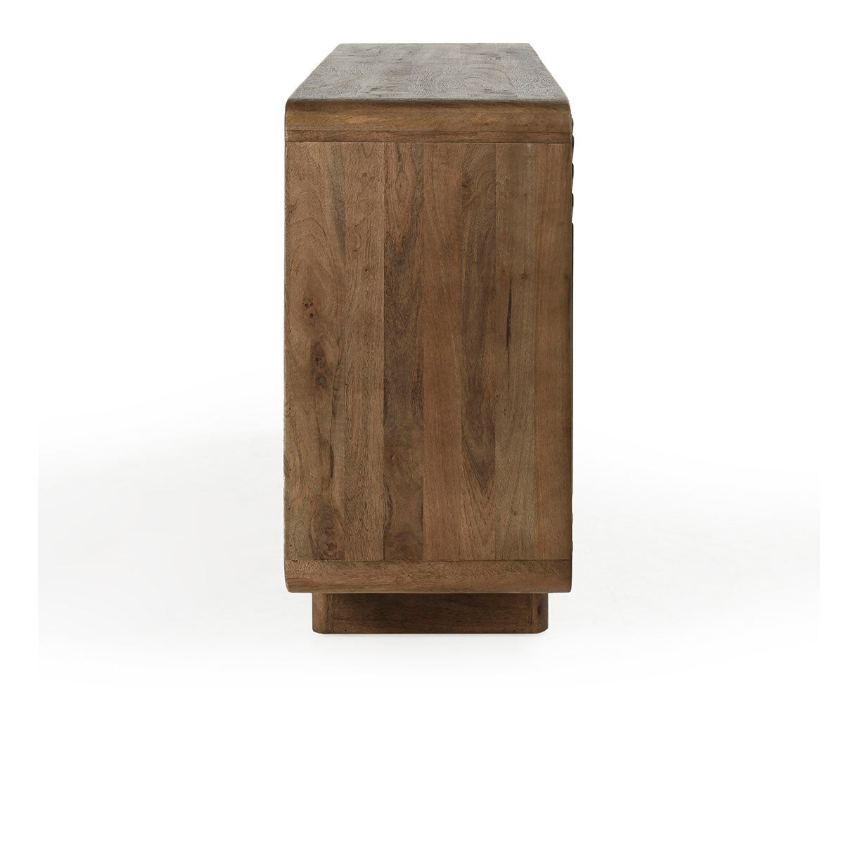 Holmes 4 Door Buffet - Artisan Brown - Light Brown