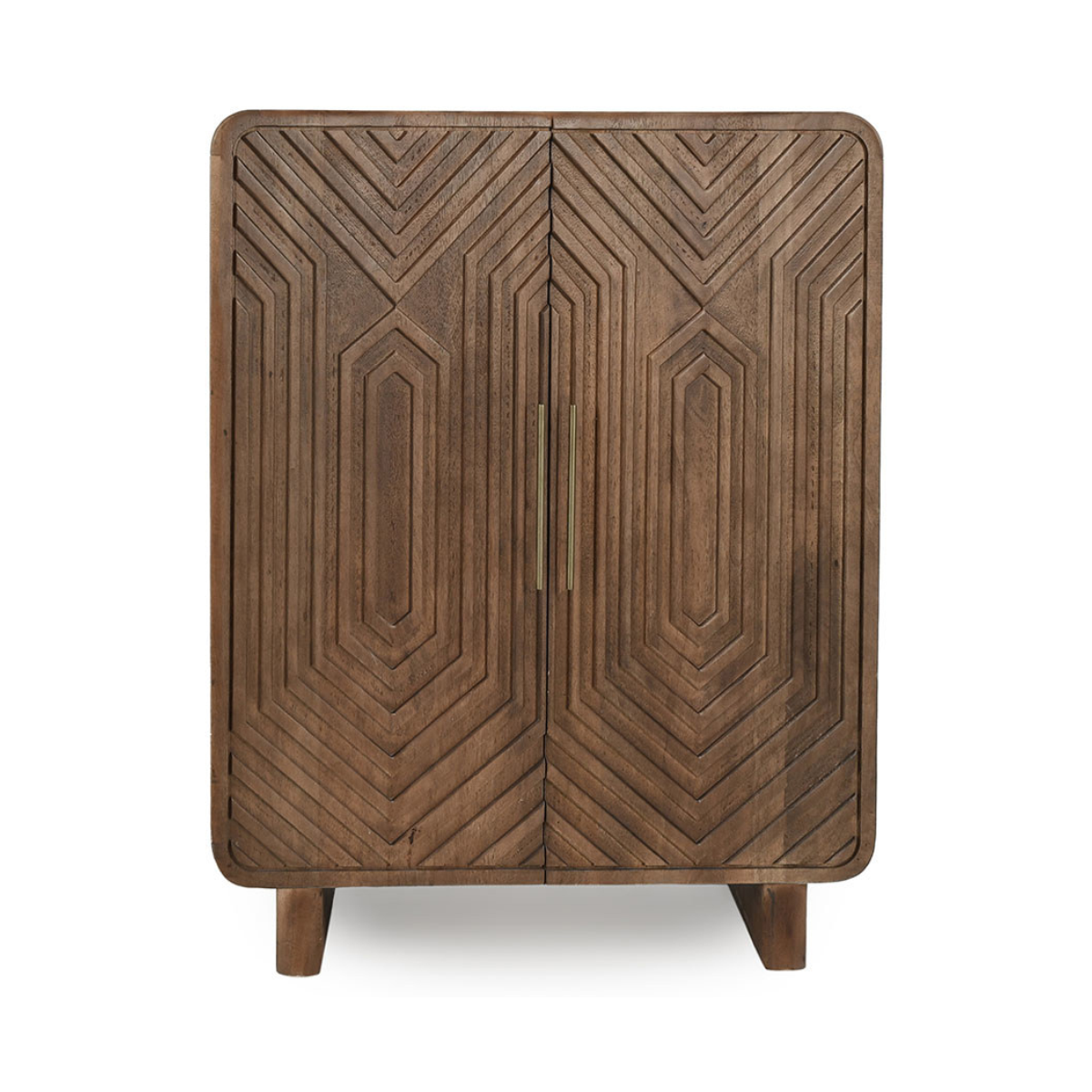 Holmes Bar Cabinet - Artisan Brown - Light Brown