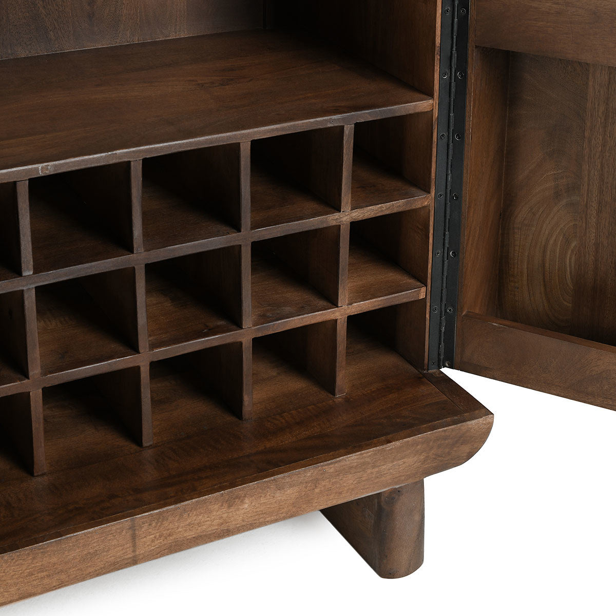 Holmes Bar Cabinet - Artisan Brown - Light Brown