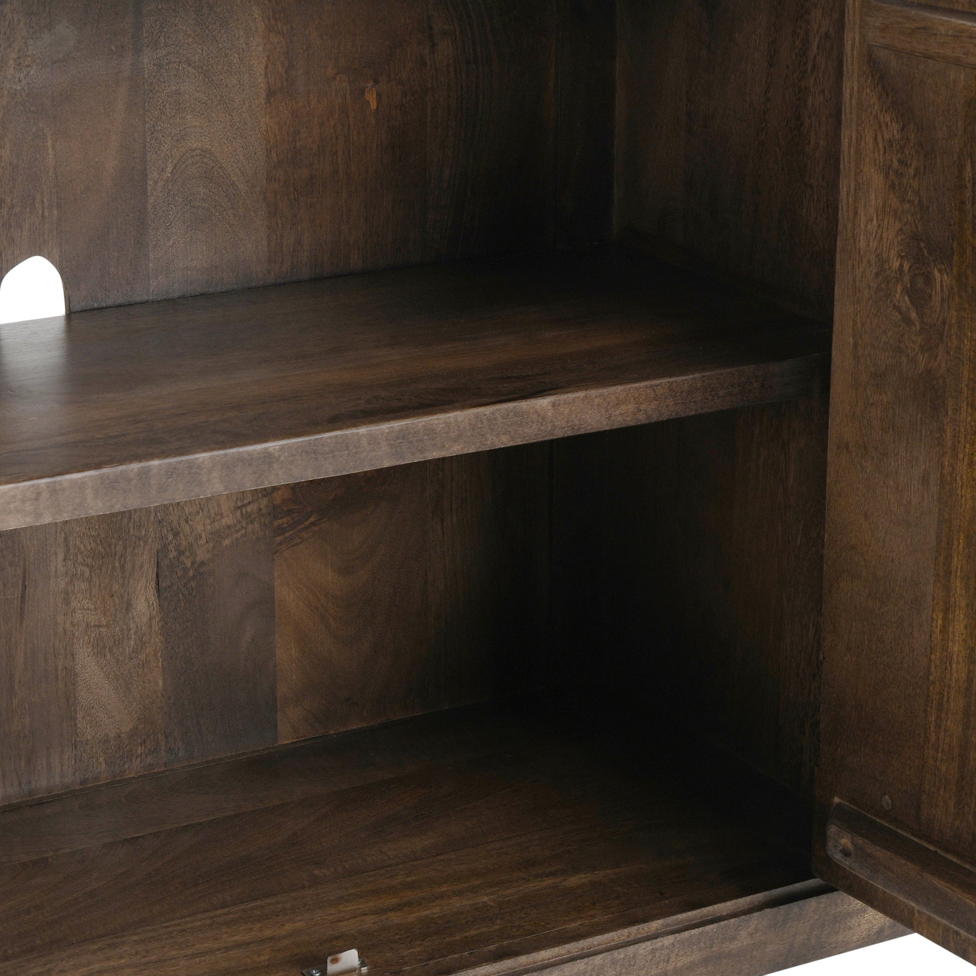 Norwood 4 Door Buffet - Bark Brown