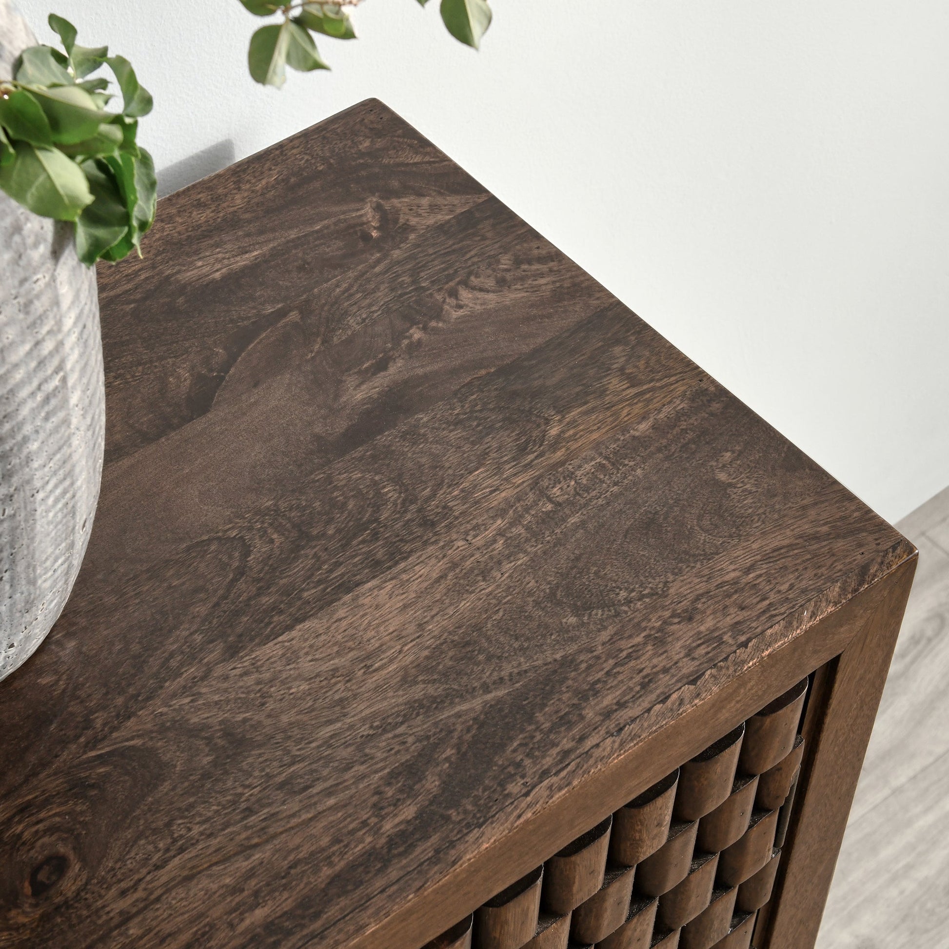 Norwood 4 Door Buffet - Bark Brown