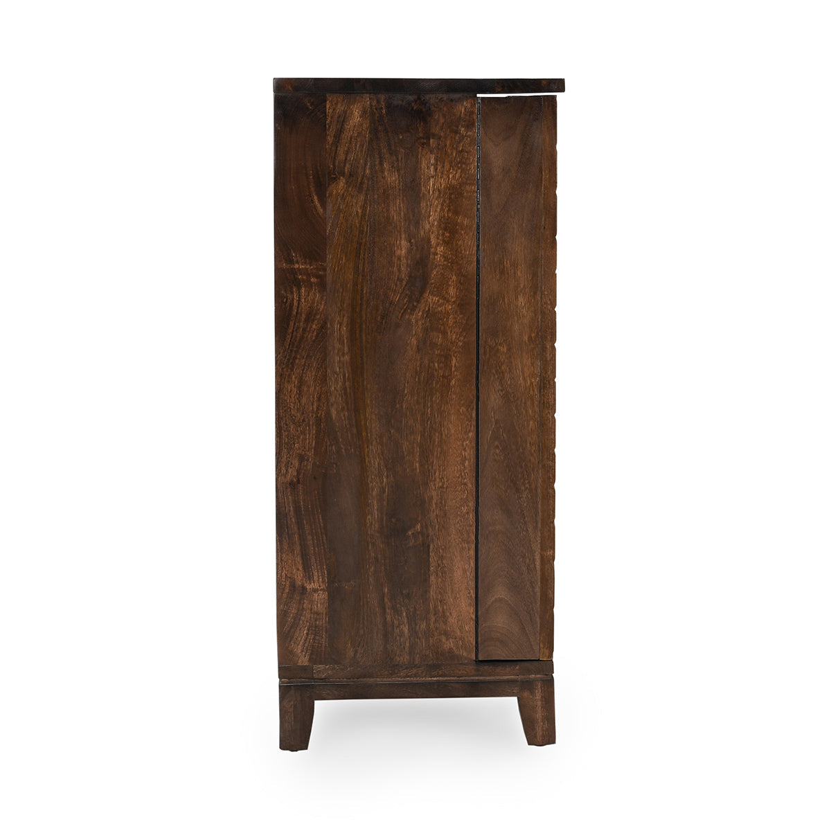 Vivienne Bar Cabinet - Distressed Taupe