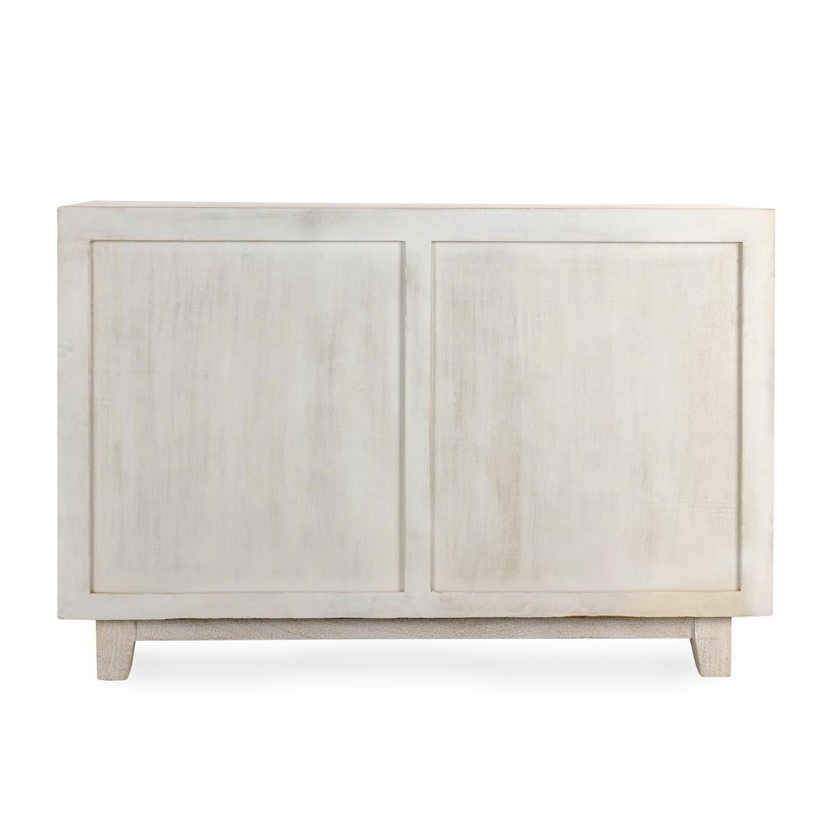 Reece 6 Drawer Dresser - Seashell White - Sand