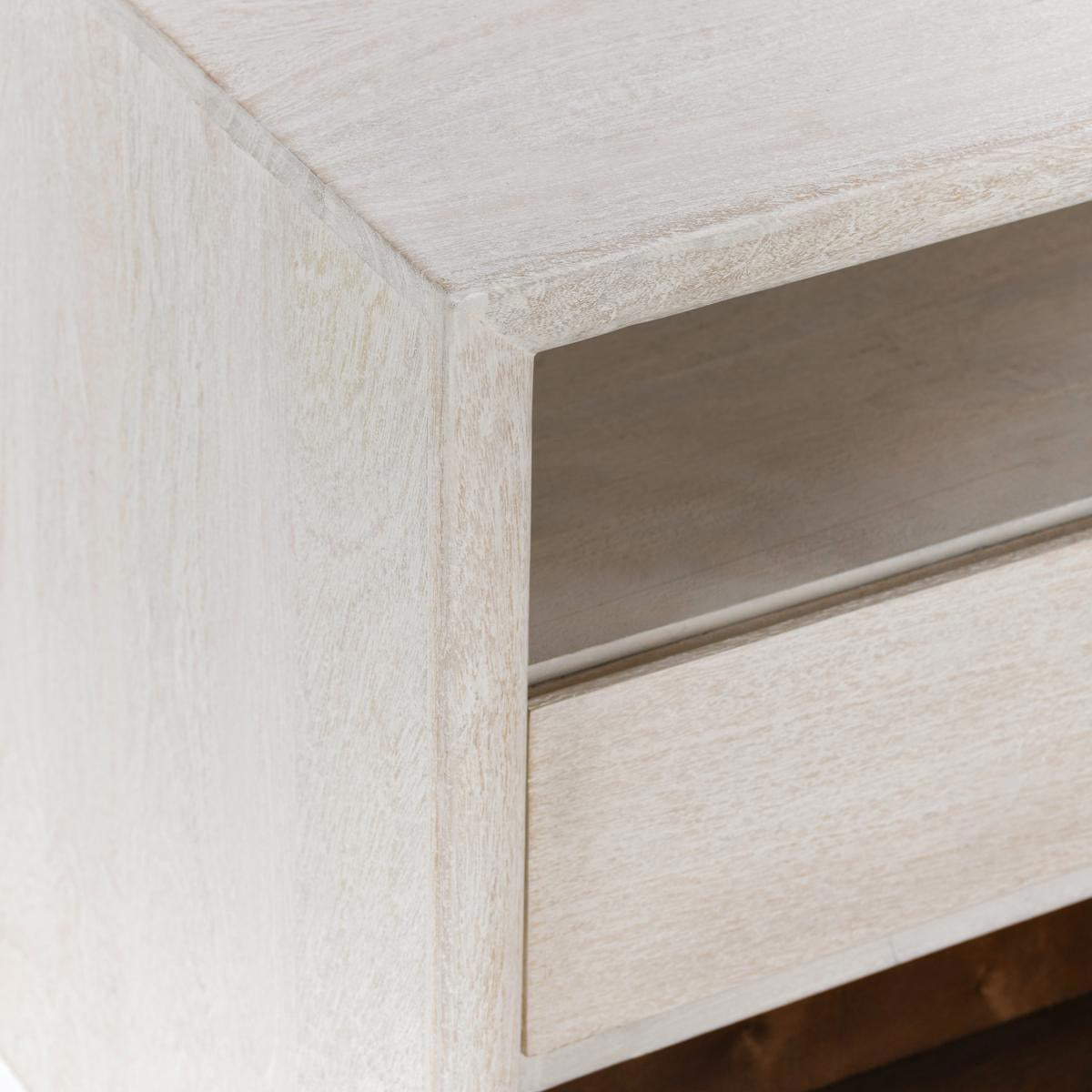 Reece Solid Wood 2Dwr Nightstand