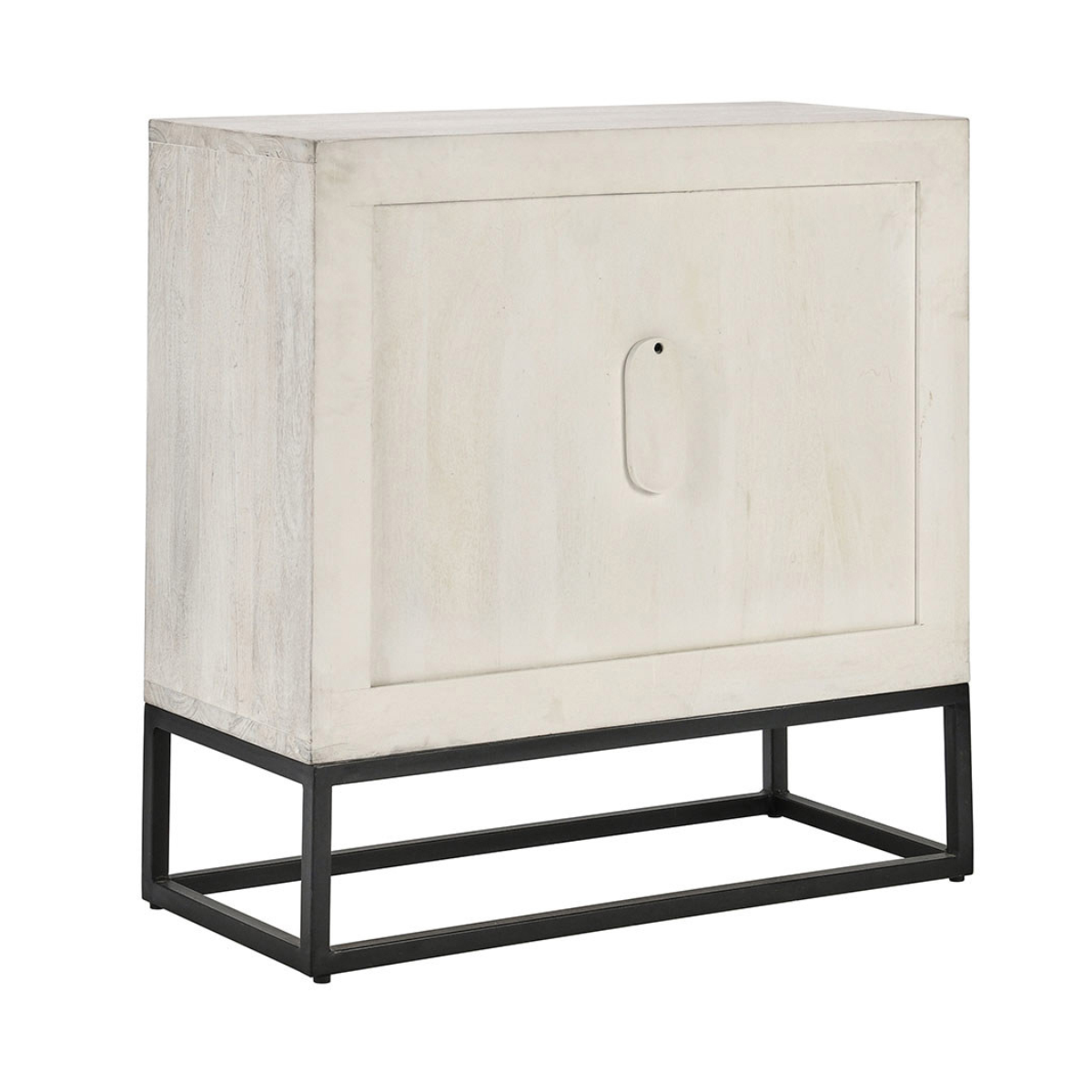 Flint 2 Door Cabinet - Coastal White