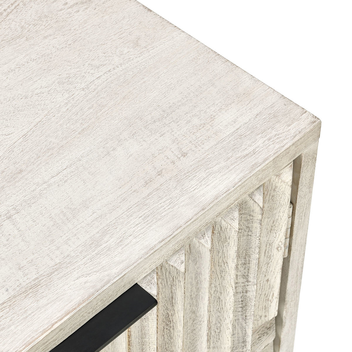 Flint 2 Door Cabinet - Coastal White