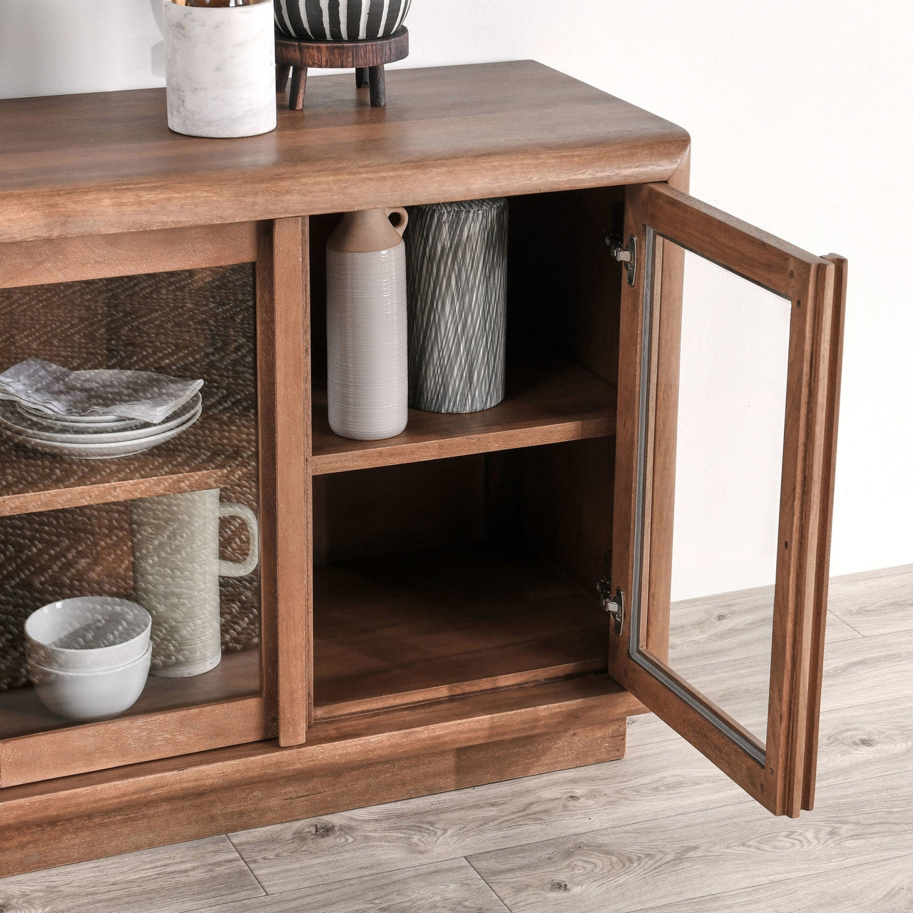 Selena Solid Wood 4Dr Buffet