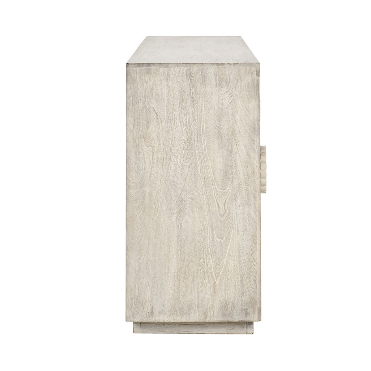 Apollo 4 Door Cabinet - Coastal White - White Wash