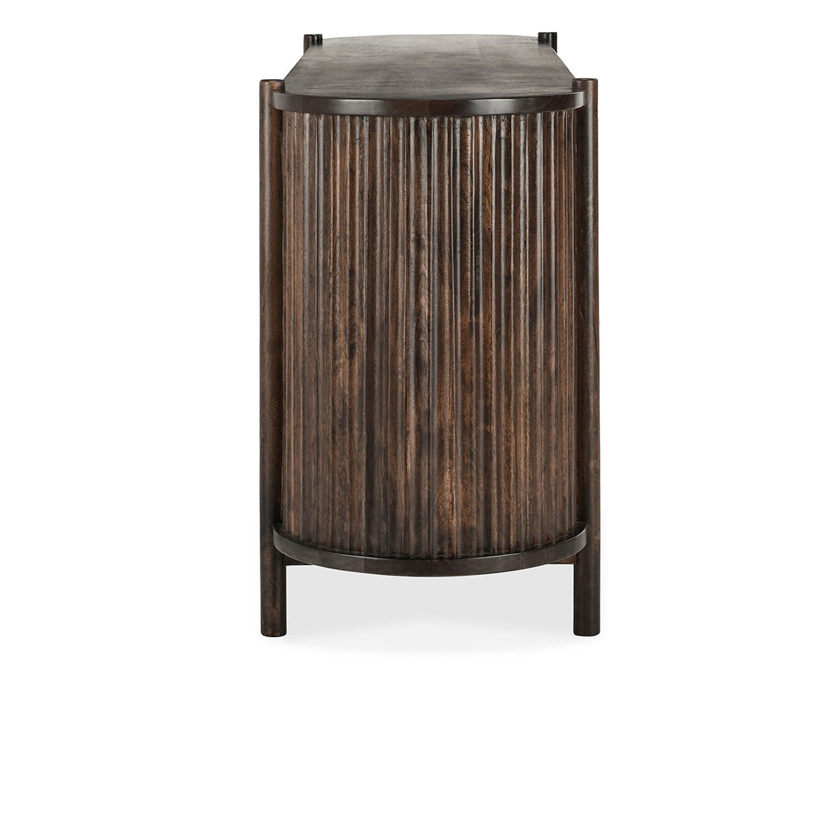 Redford 3 Drawer 2 Door Cabinet - Bark Brown