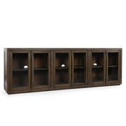 Bradley 6 Door Cabinet - Landmark Brown